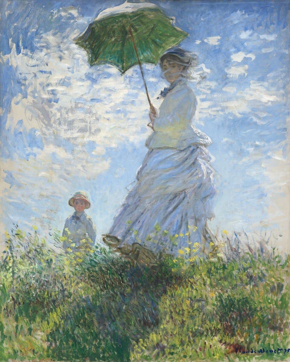 Madame Monet and Her Son 250 Piece Puzzle