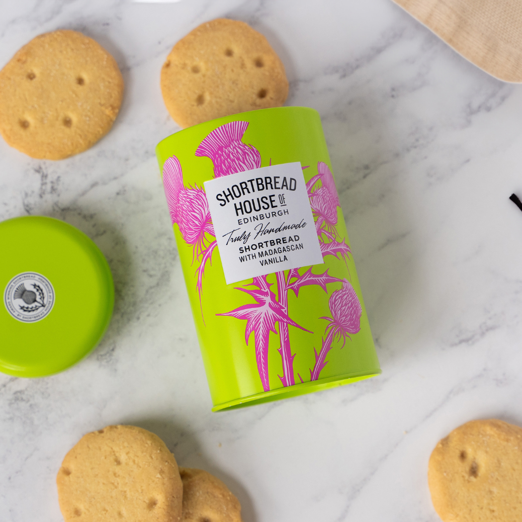 Shortbread House Biscuit  Tin - Madagascar Vanilla
