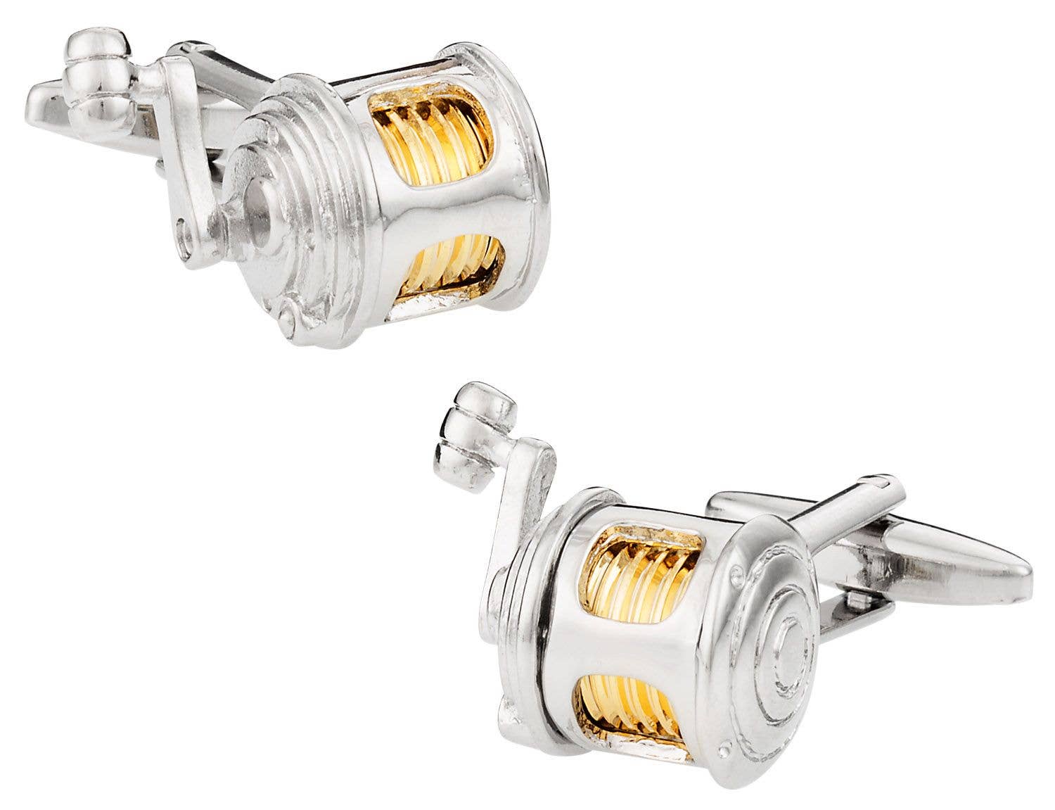 Cuff-Daddy - Fishing Reel Cufflinks