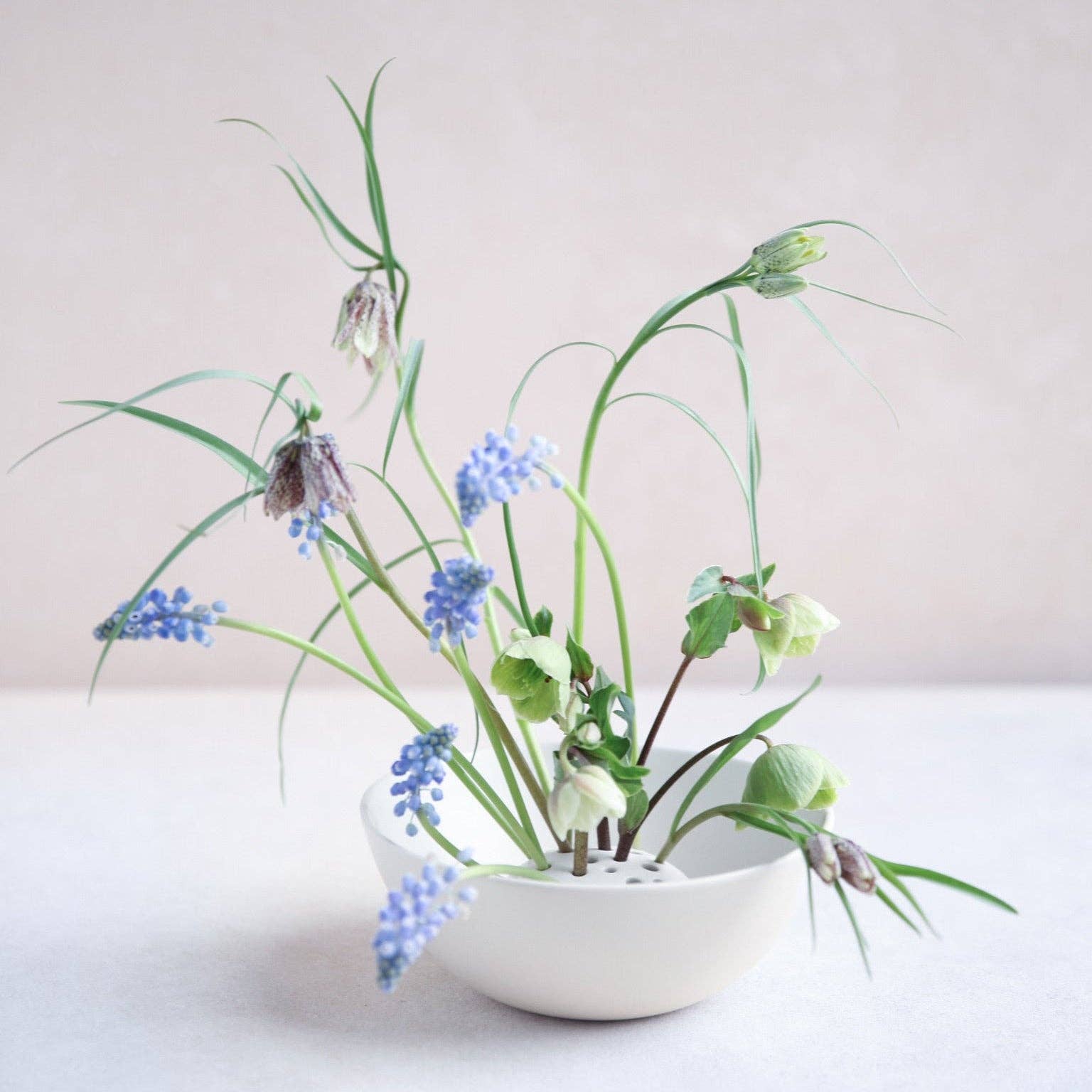 The Floral Society - Flower Frog Bowl Vase, Small