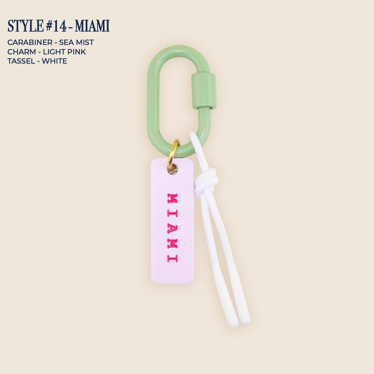 Freshwater Curated Goods™ - Custom Your City Bag Charm: Style #11 - New York City