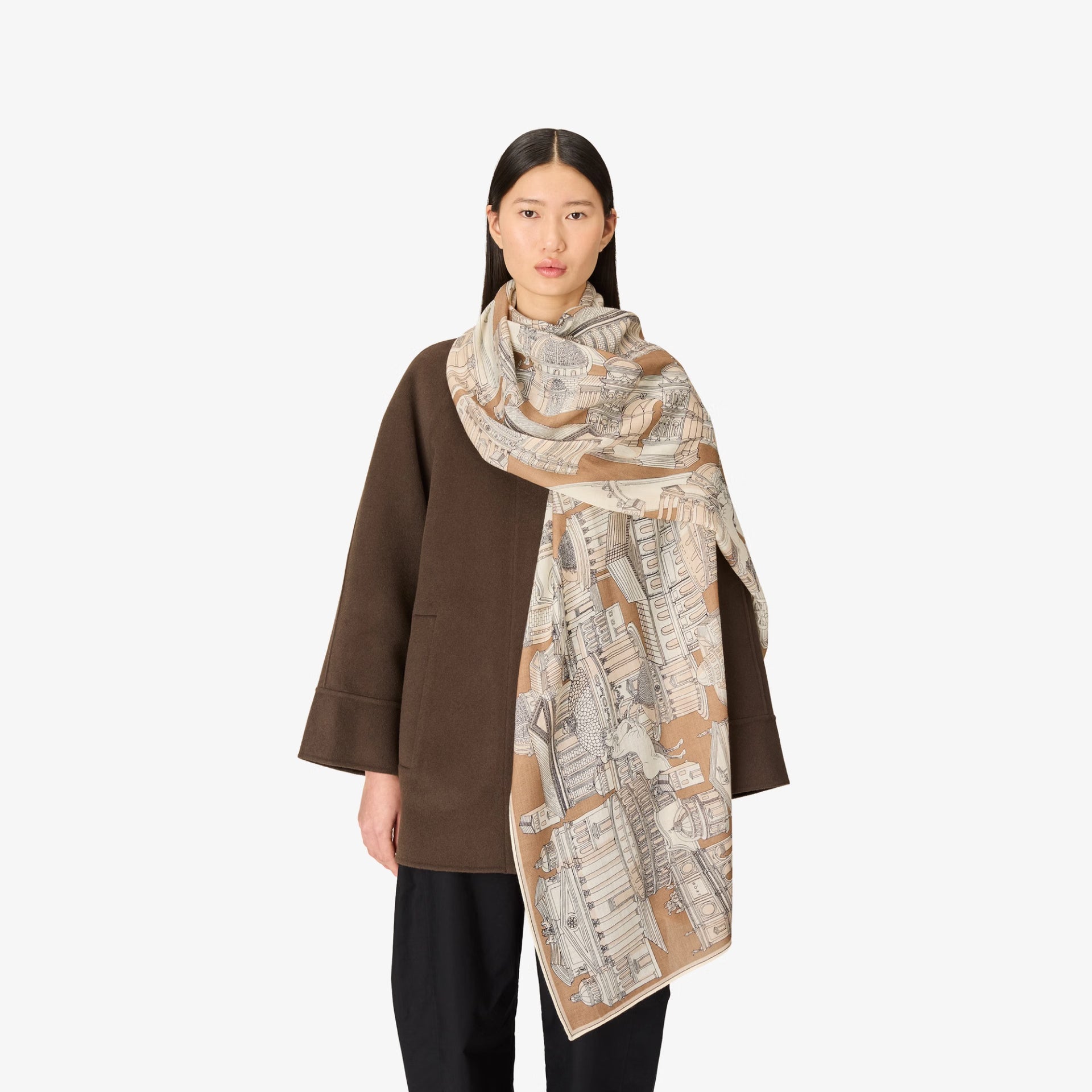 Roma Scarf - Beige