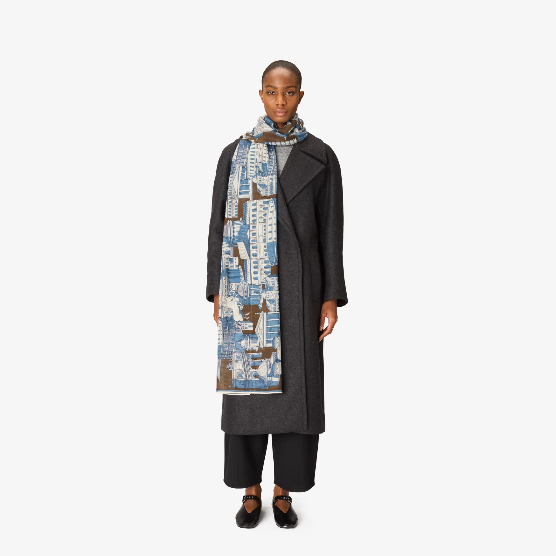 Scarf 55 - Rome - Khaki