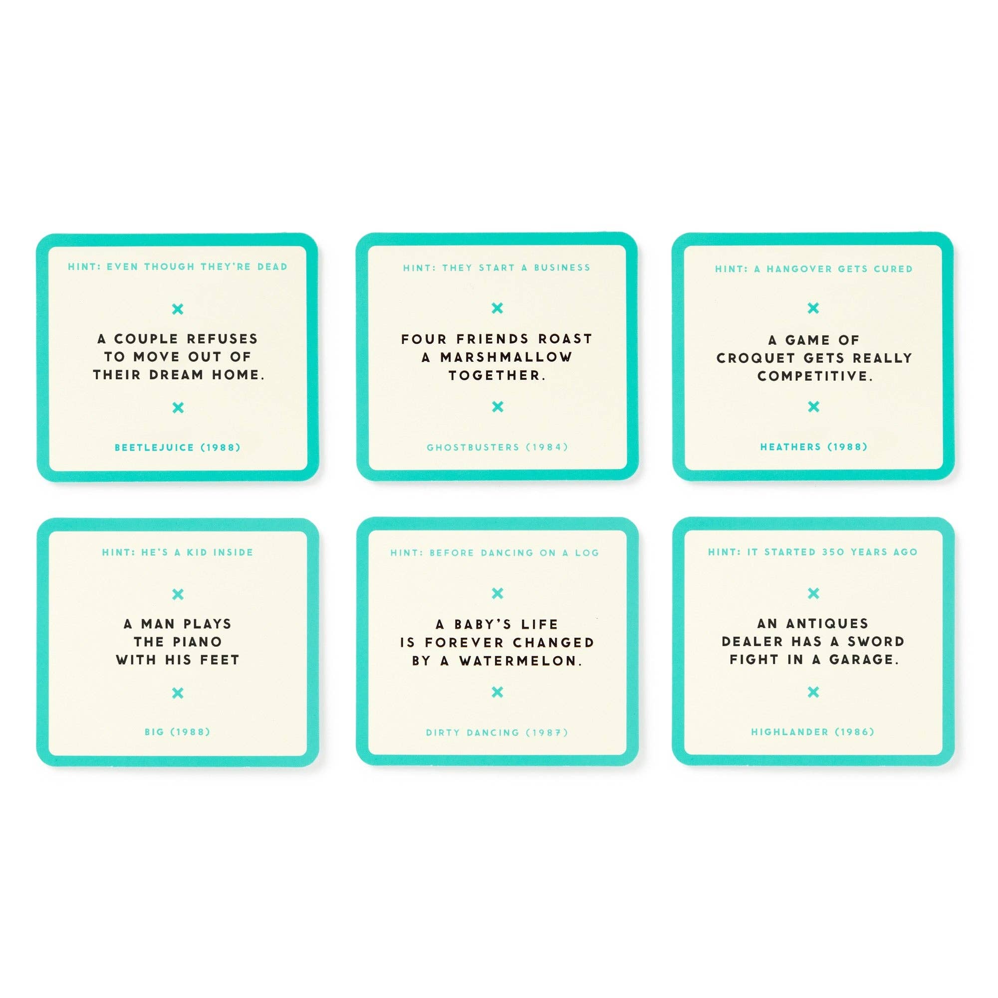 Brass Monkey Mini Poorly Explained Movies - 80s Edition