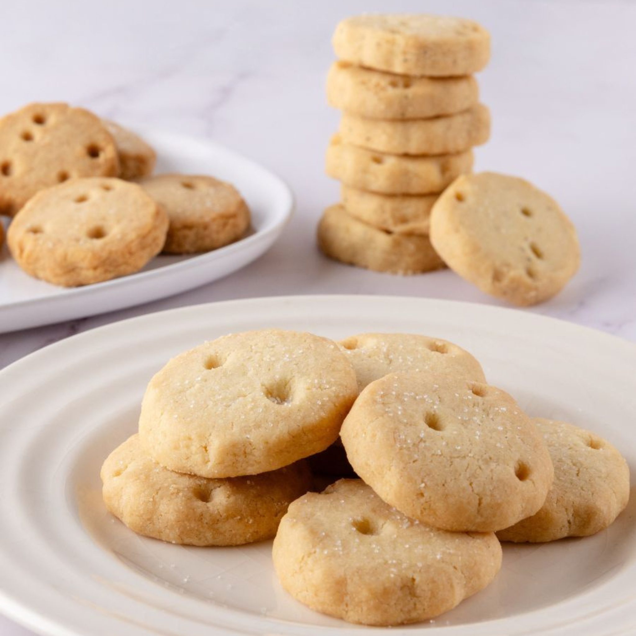 Shortbread House Biscuit Tin - Mediterranean Lemon