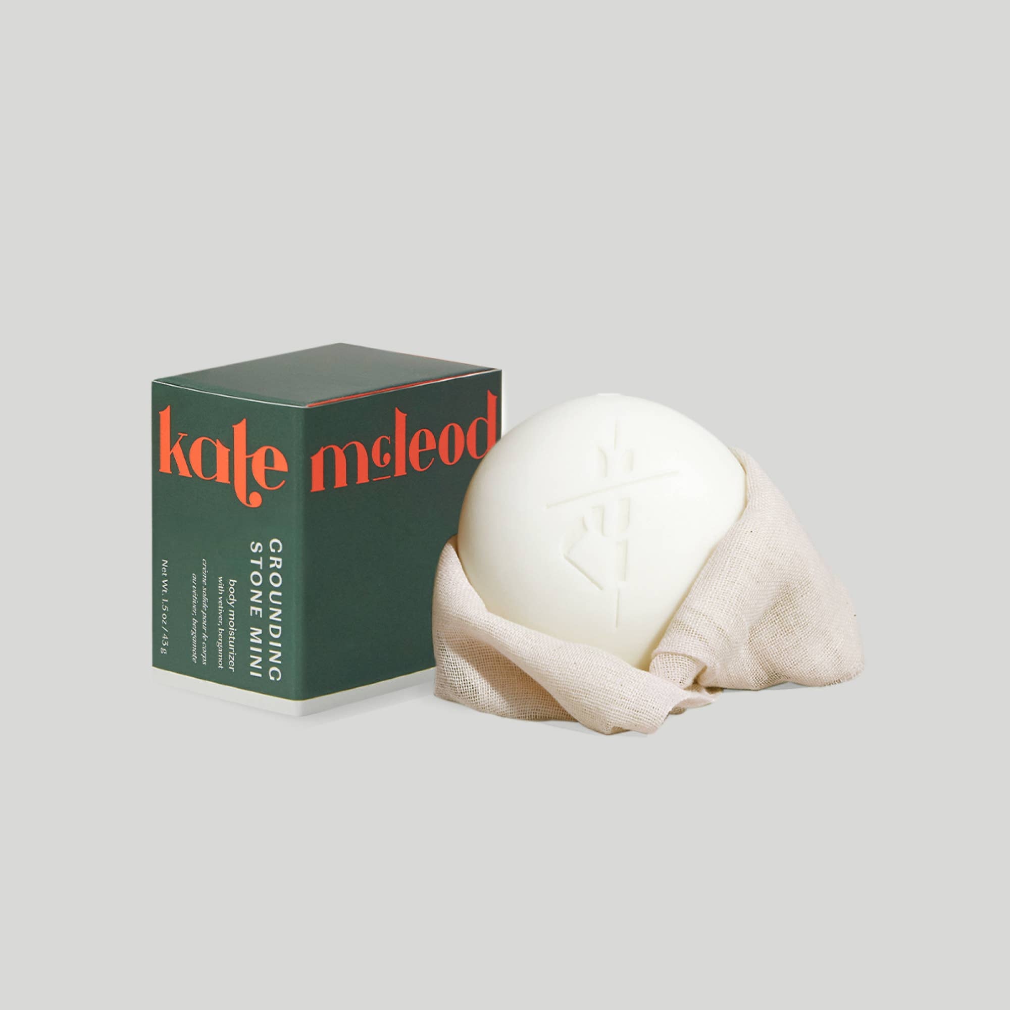 Kate McLeod - Grounding Stone | Deep Moisturizing Lotion Bar: Refill (3.5 oz)