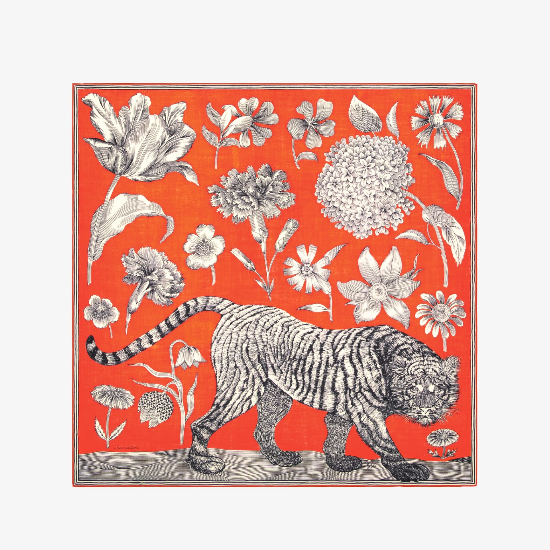 Square 130 - Gustav - Orange