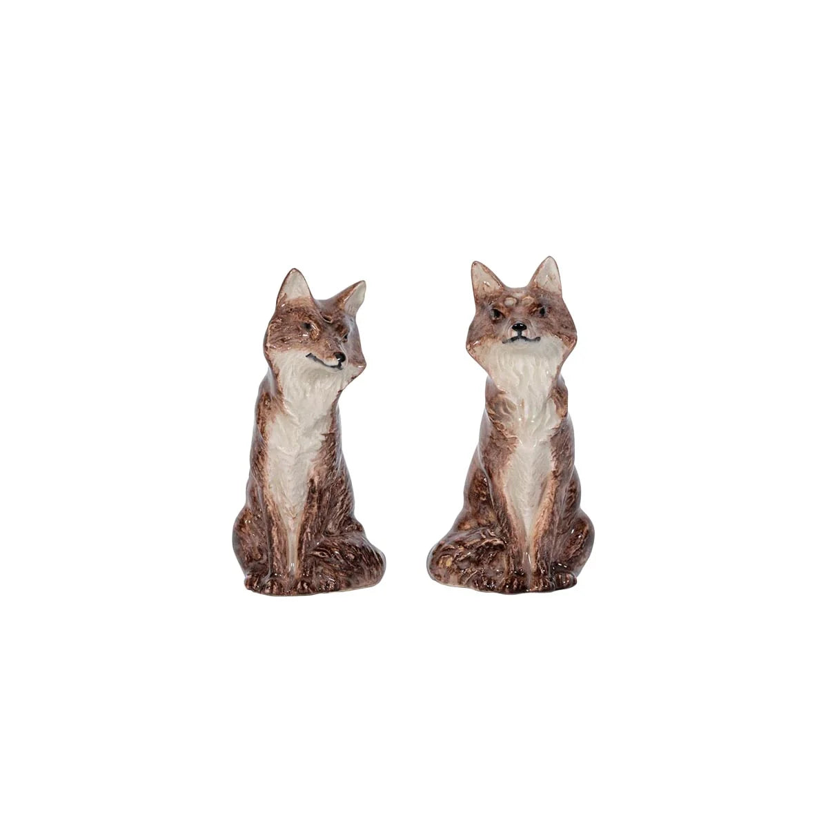 Clever Creatures Fox Salt and Pepper Shakers Set/2pc