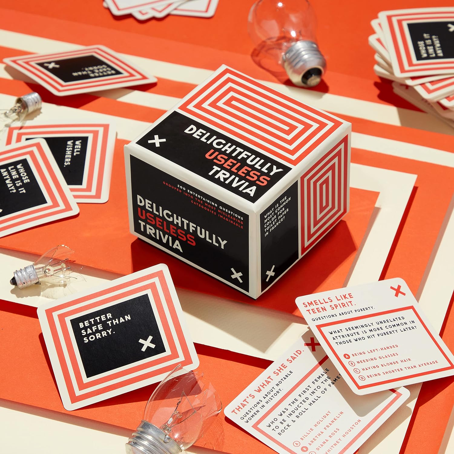 Delightfully Useless Trivia Card Game