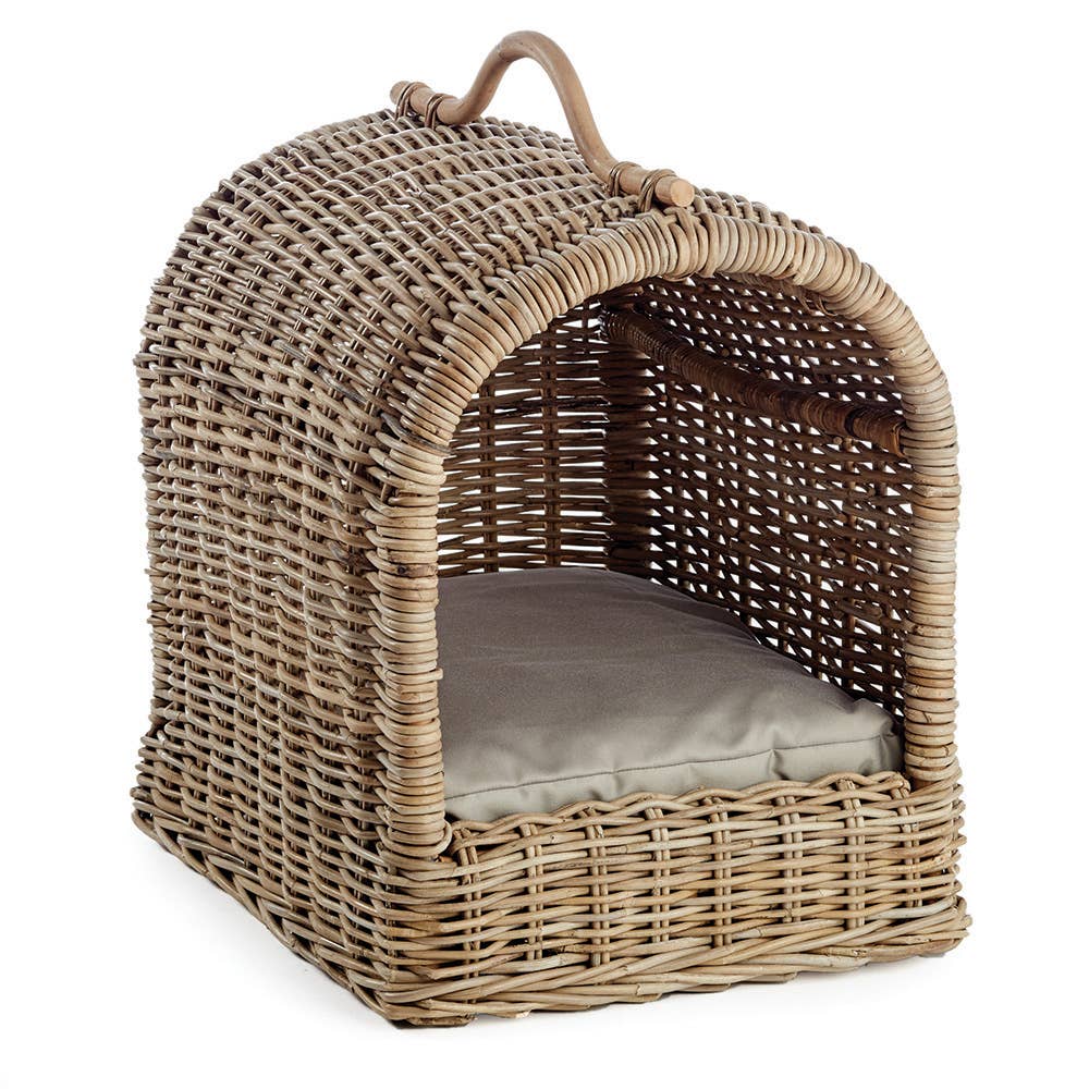Napa Home & Garden - Normandy Rattan Canopy Pet Bed