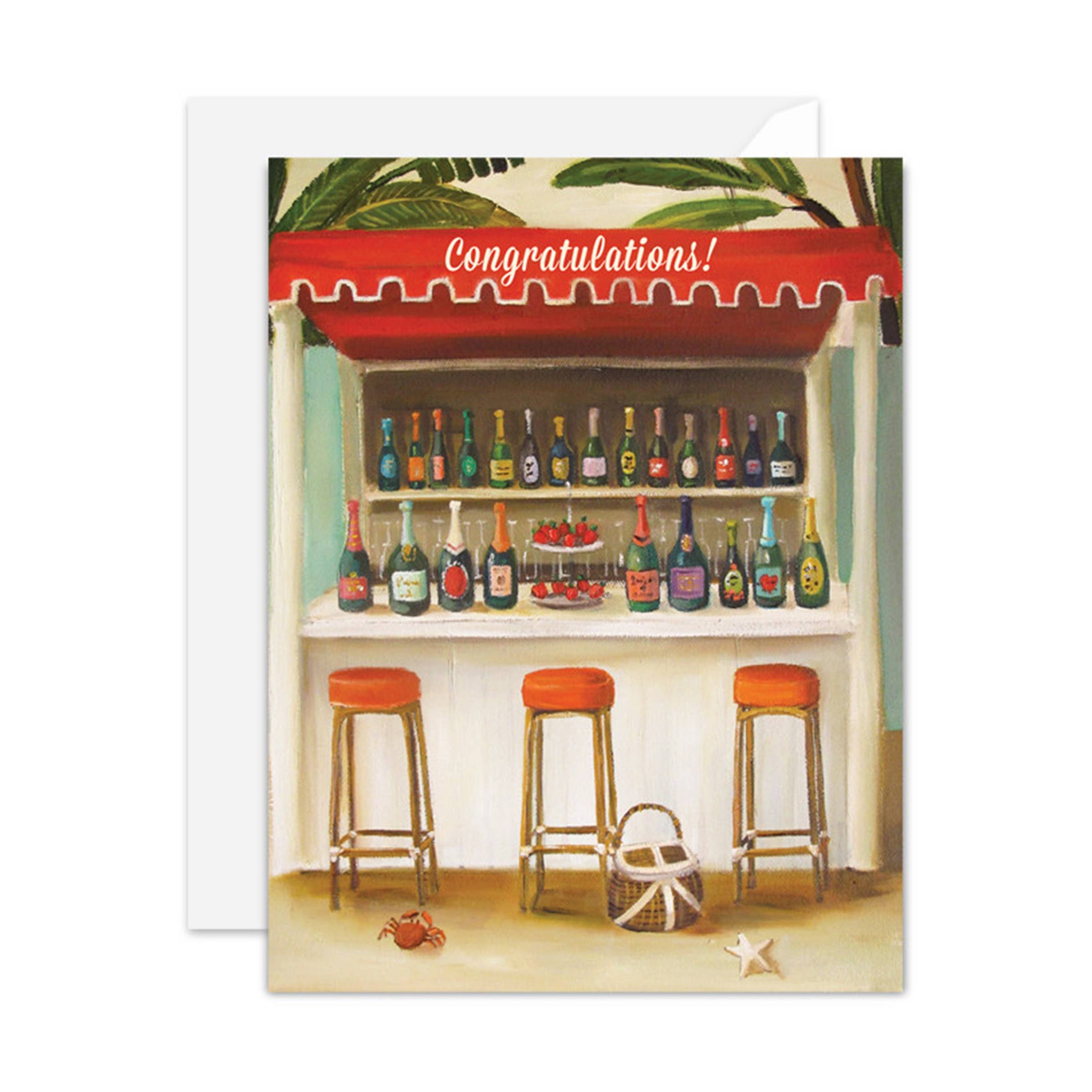 Champagne Shack Card