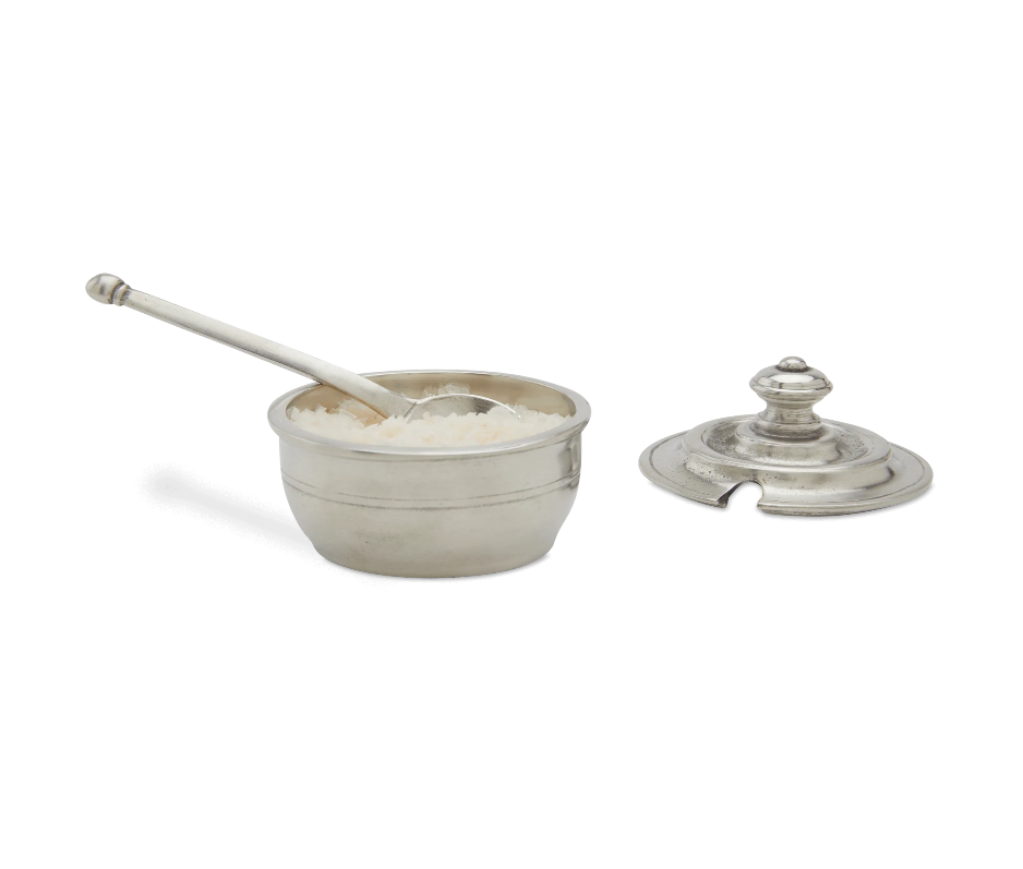 Piccolo Salt Cellar with Lid & Spoon
