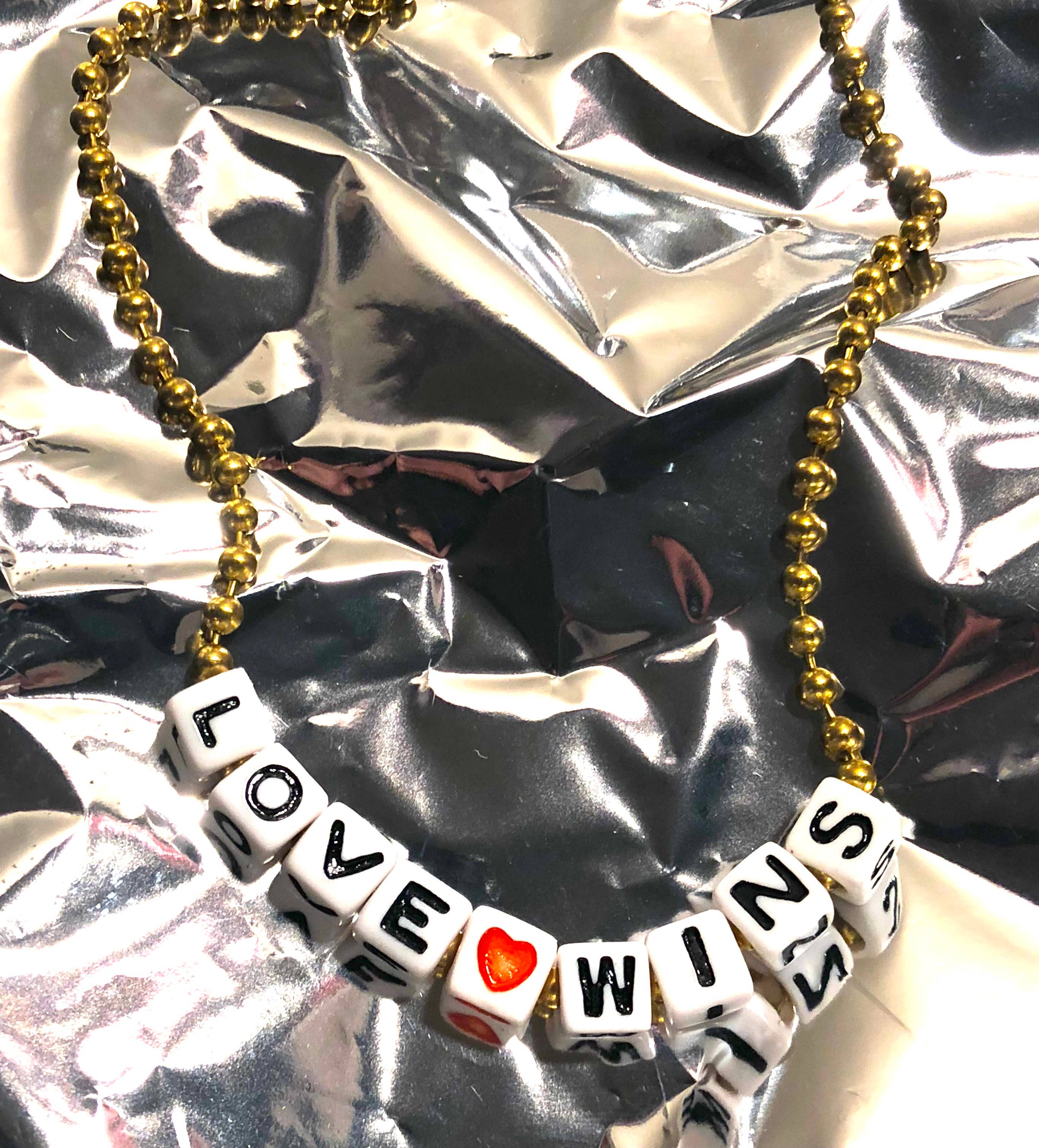 "Love wins" Necklace