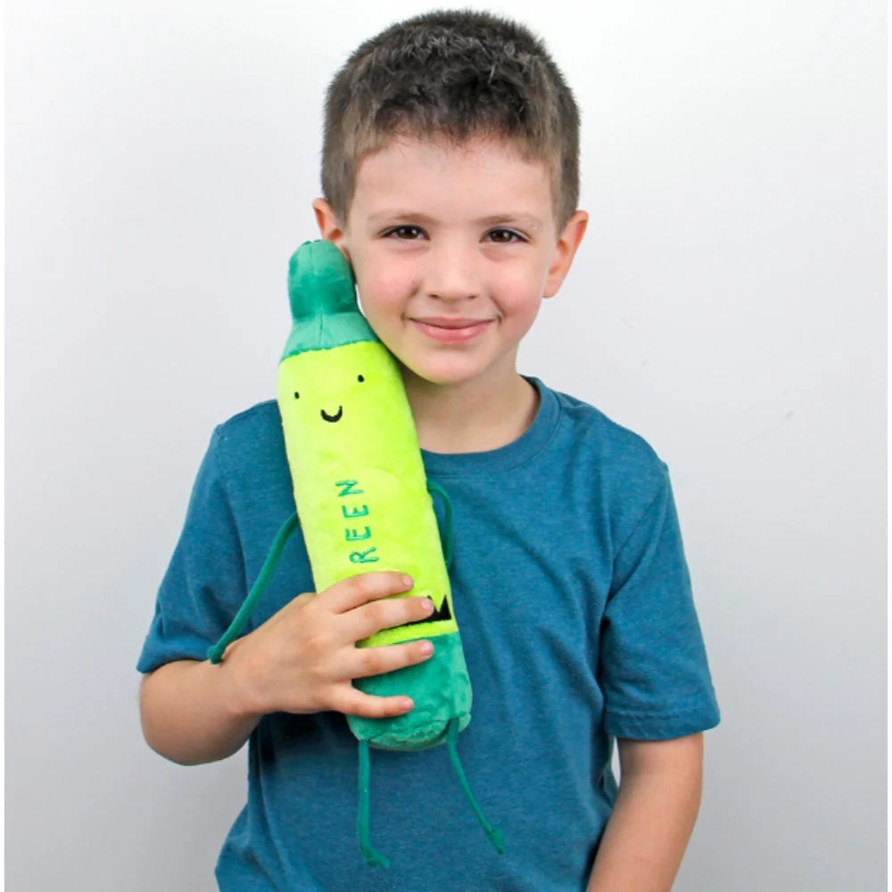 The Day the Crayons Quit Plush Crayon - Green