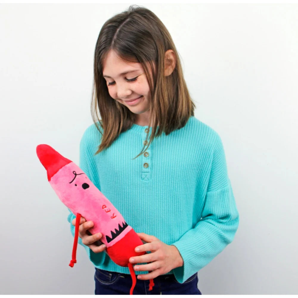 The Day the Crayons Quit Plush Crayon - Red