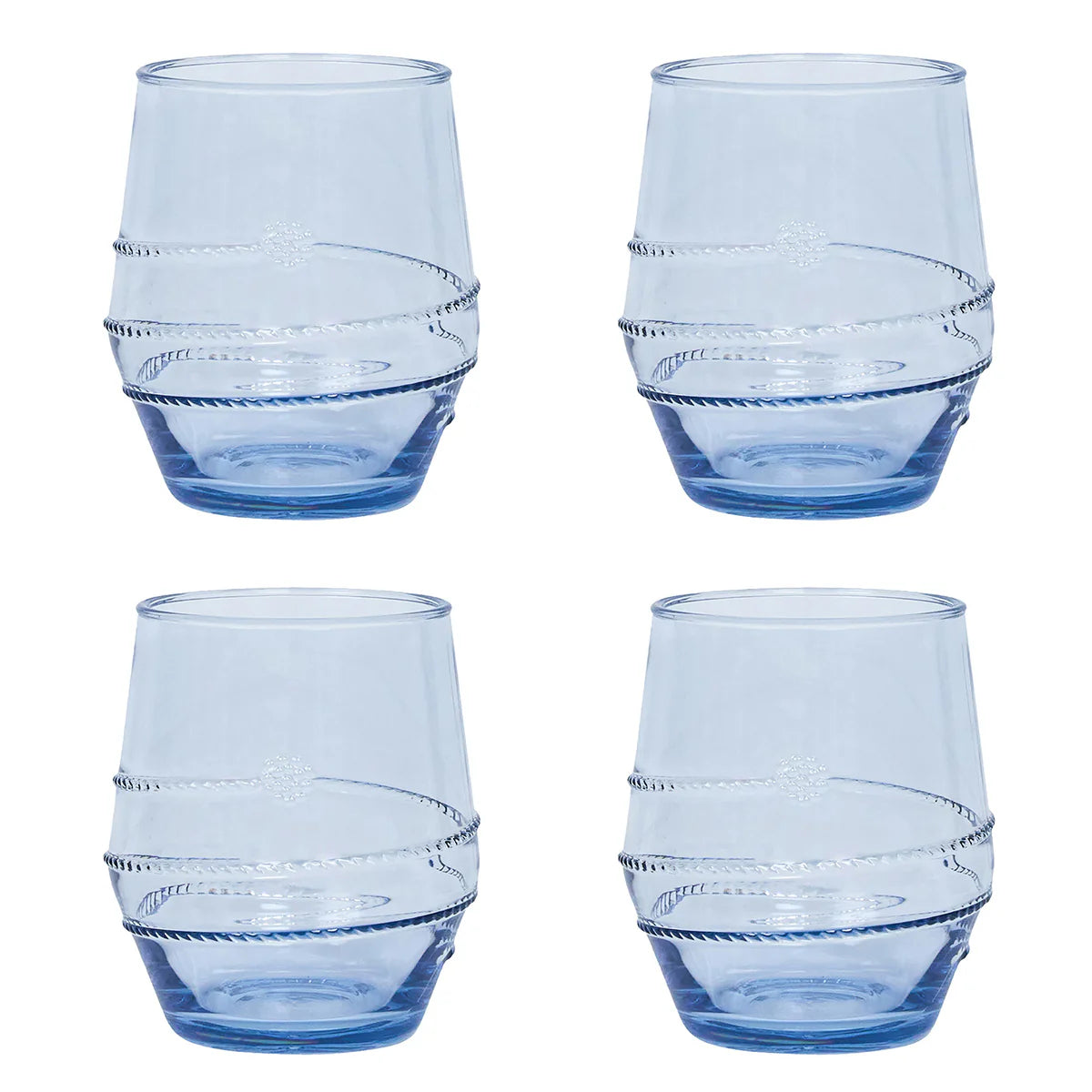 Amalia Acrylic Small Tumbler Set/4