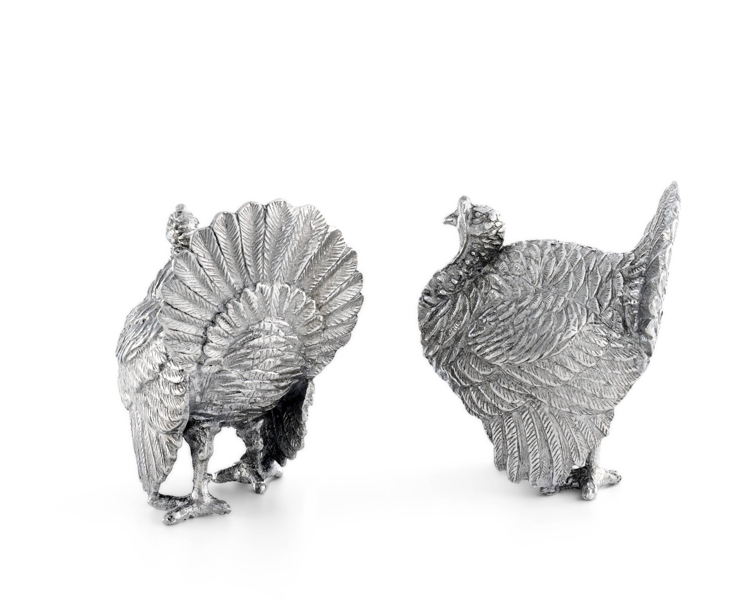 Pewter Salt & Pepper Set - Turkey