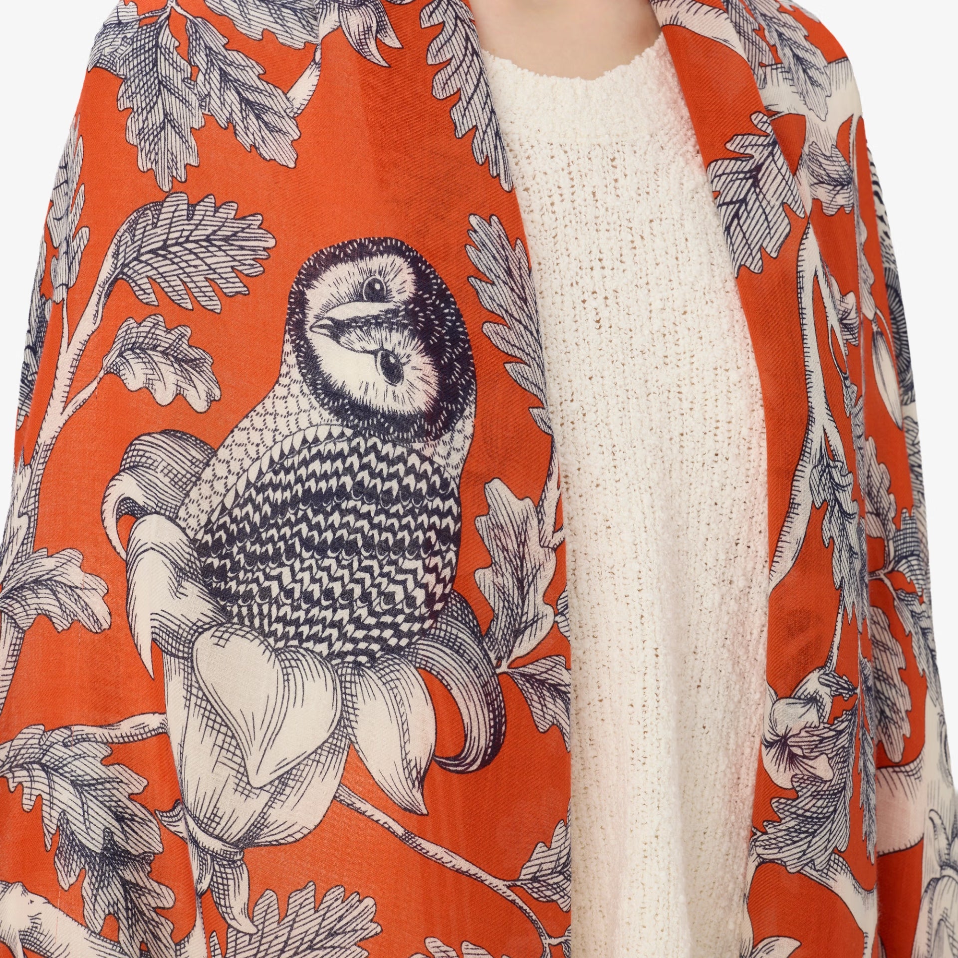 Scarf 100 - Archimede - Orange