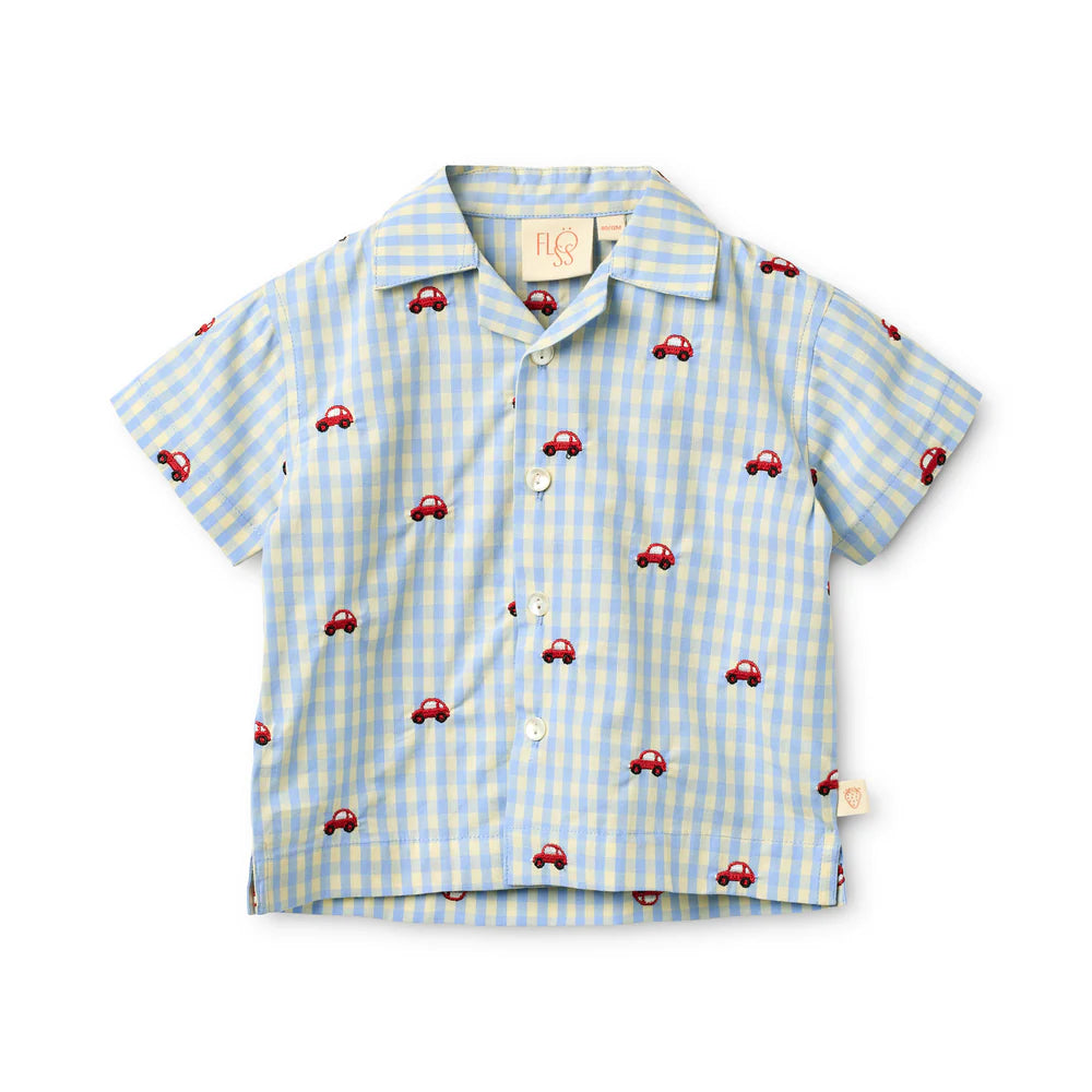 Albert Shirt - Blue Gingham