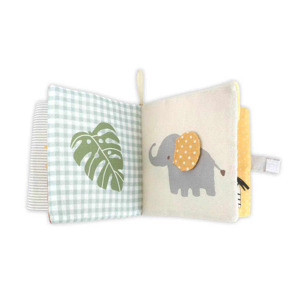 Soft Fabric Book - Safari and Friends