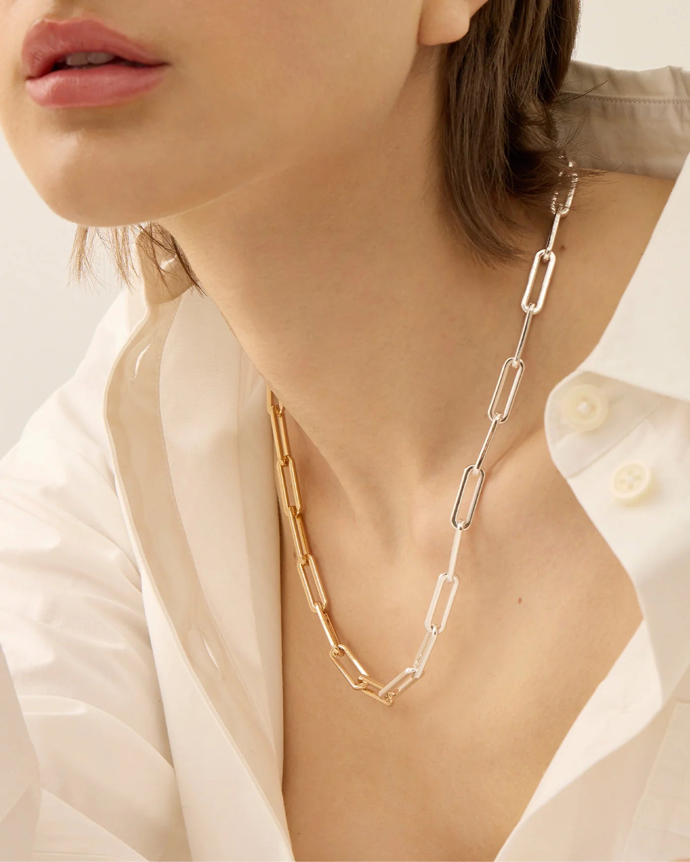 Andi Slim Chain - Two-Tone