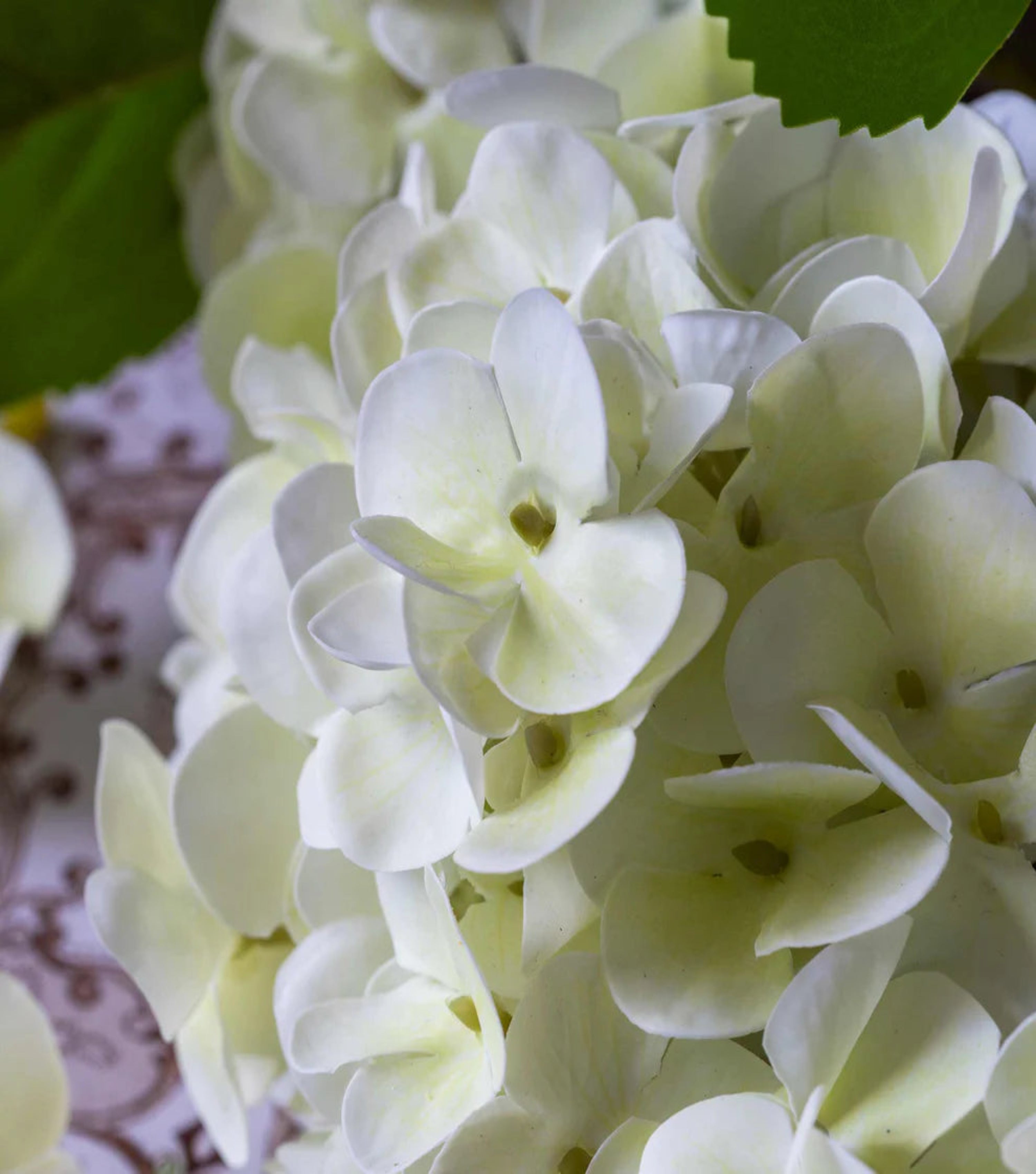 Artificial Real Touch Hydrangea - Zest