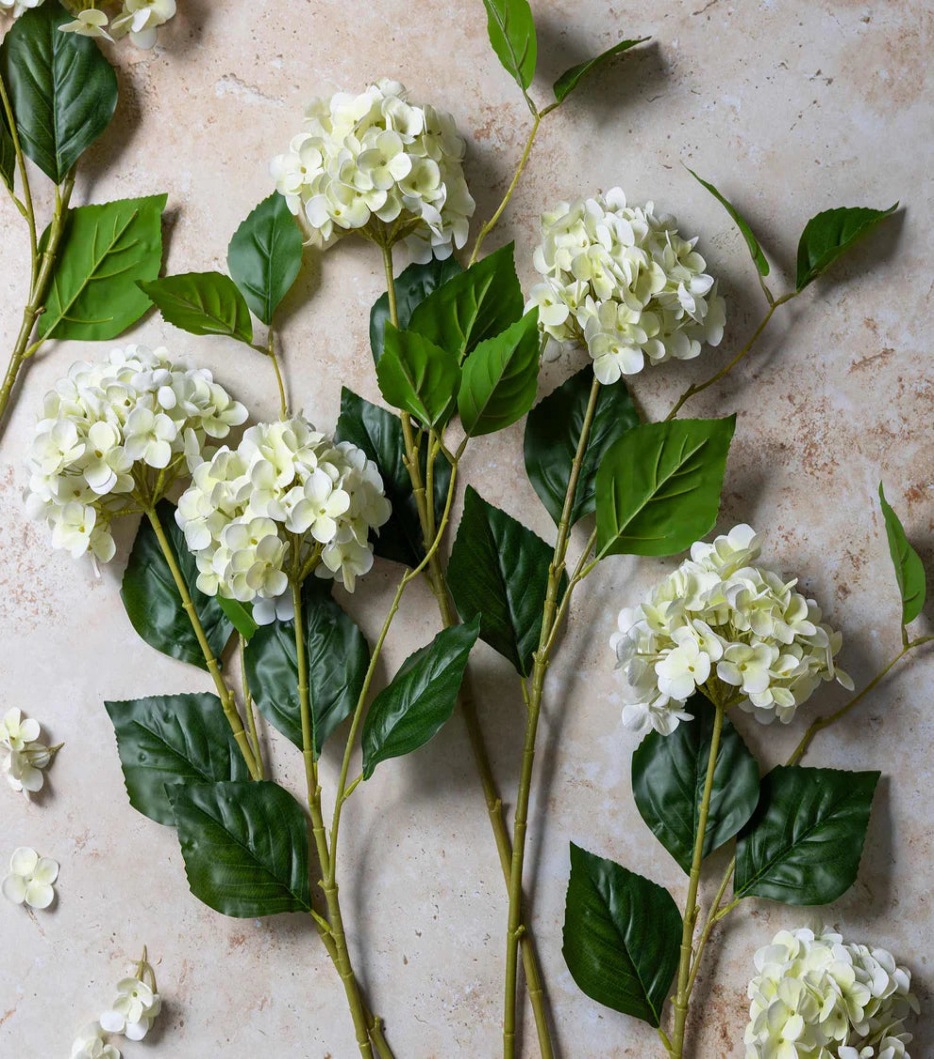 Artificial Real Touch Hydrangea - Zest