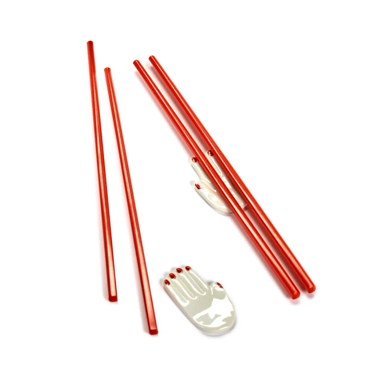 Paola Navone Nomade Chopsticks and Holder Set
