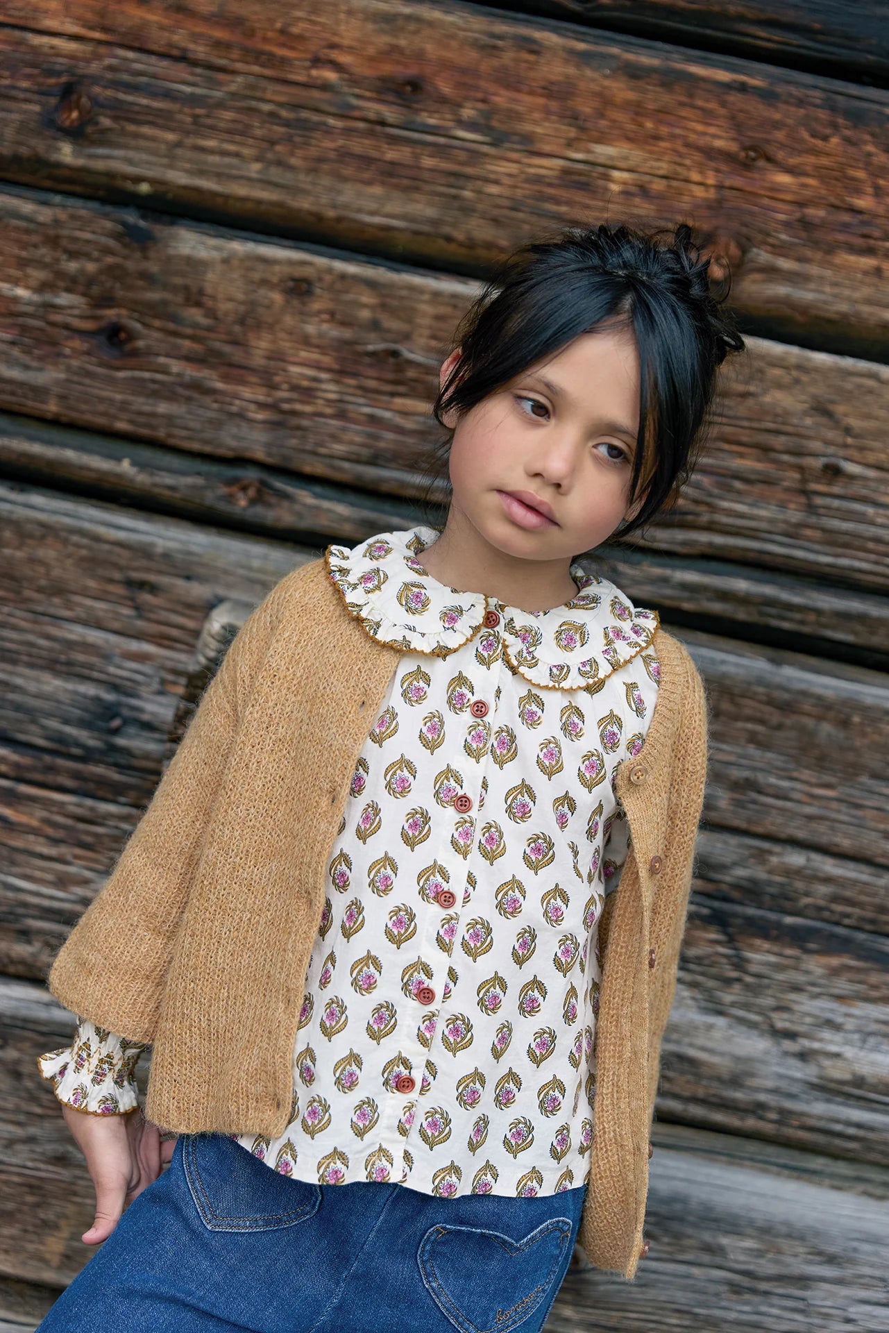 Fig Block Print Shirt