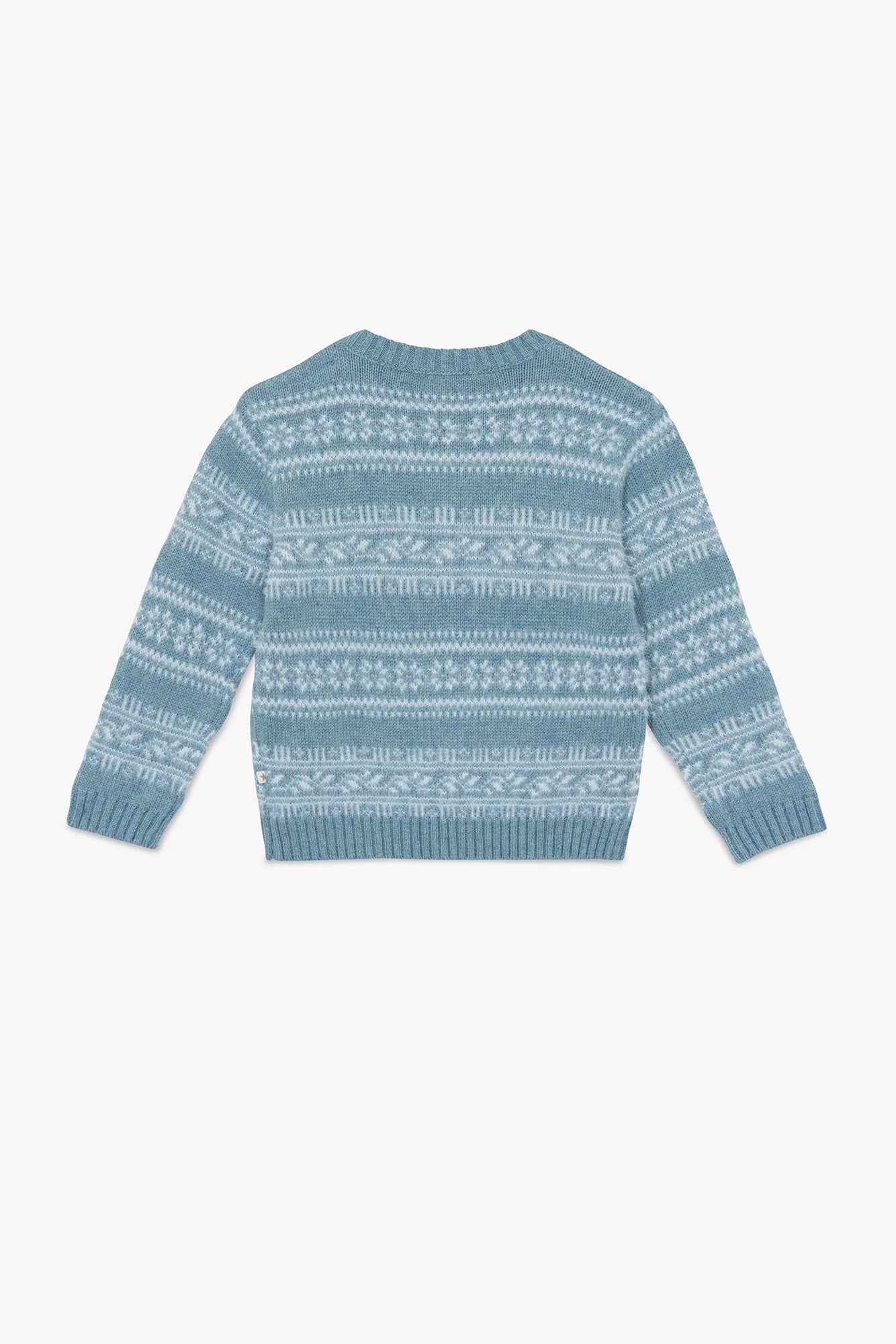 Loustic Blue Frosted Sweater