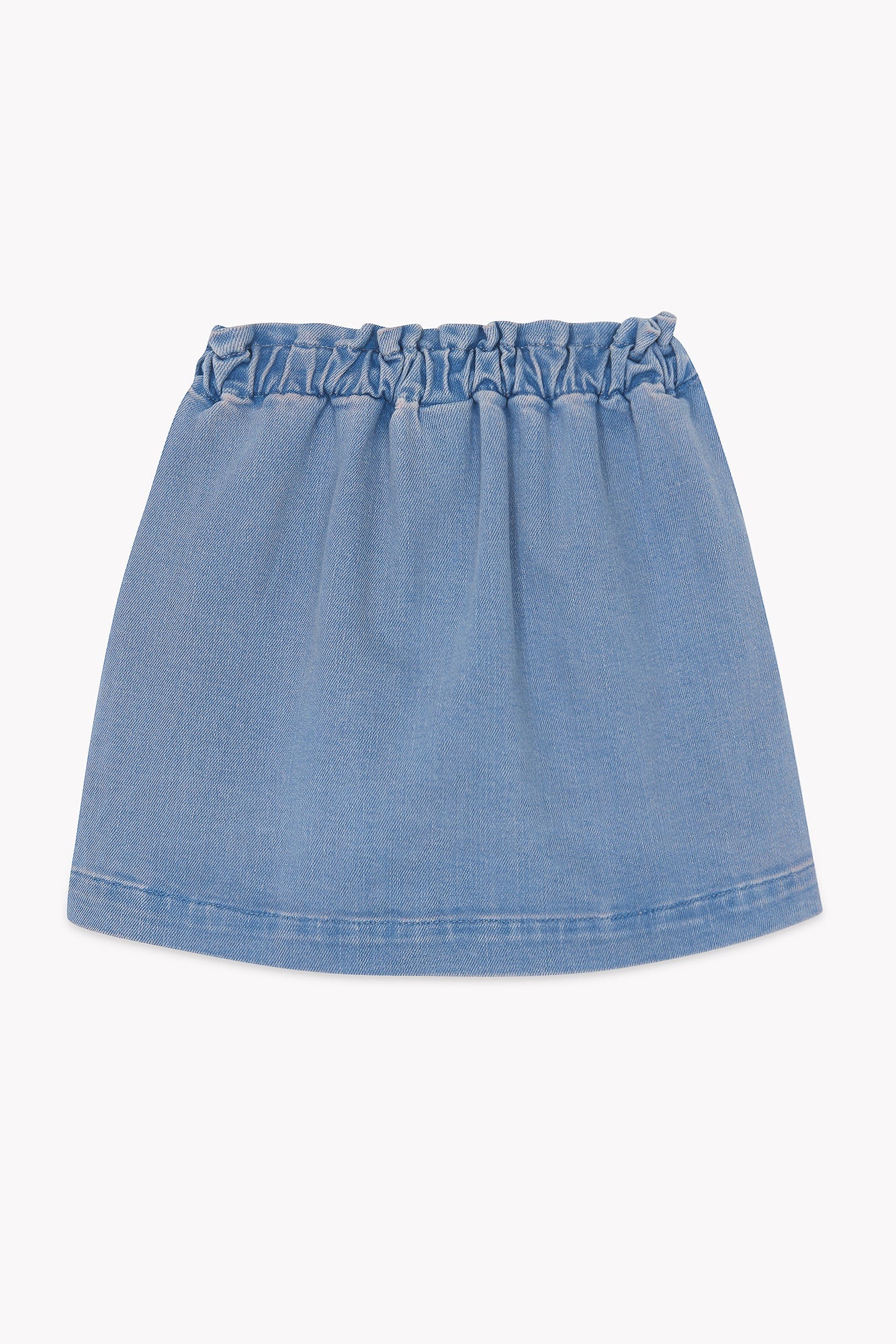 Douchka Skirt - Bleached Denim