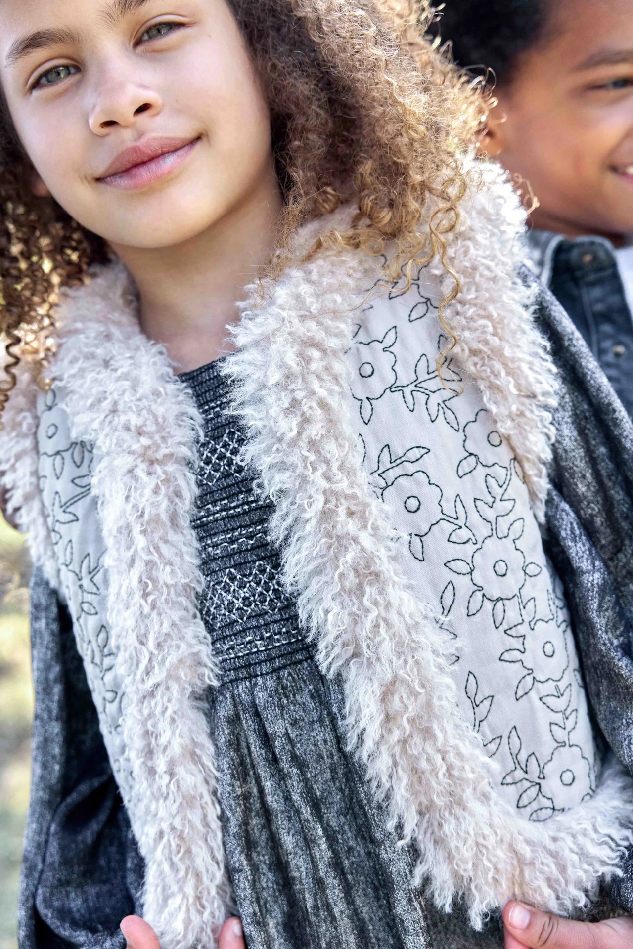 Maya Reversible Sherpa Vest