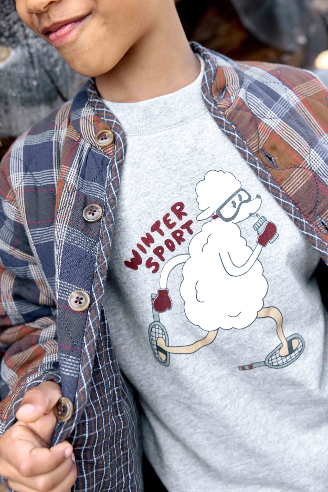 Laurel Winter Grey T-Shirt