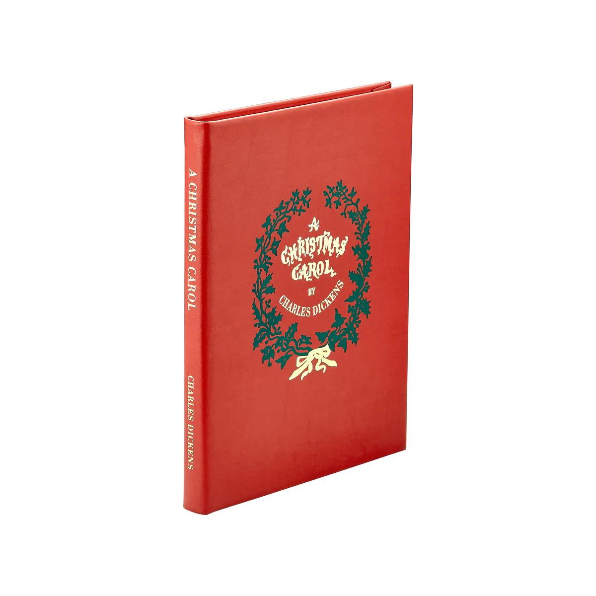 A Christmas Carol - Red Bonded Leather