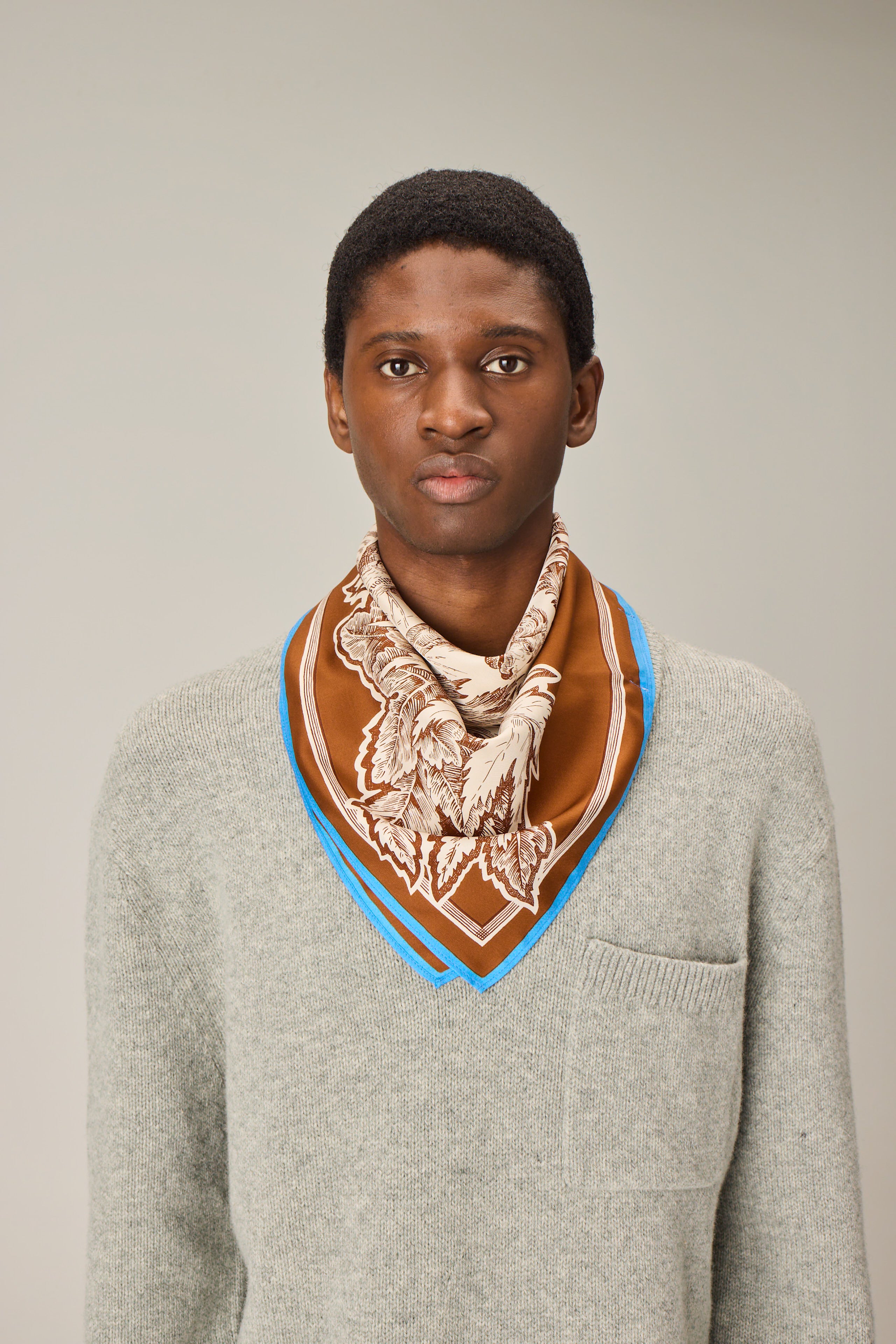 SQUARE / CARRE 65 BANGALOR CARAMEL/CARAMEL