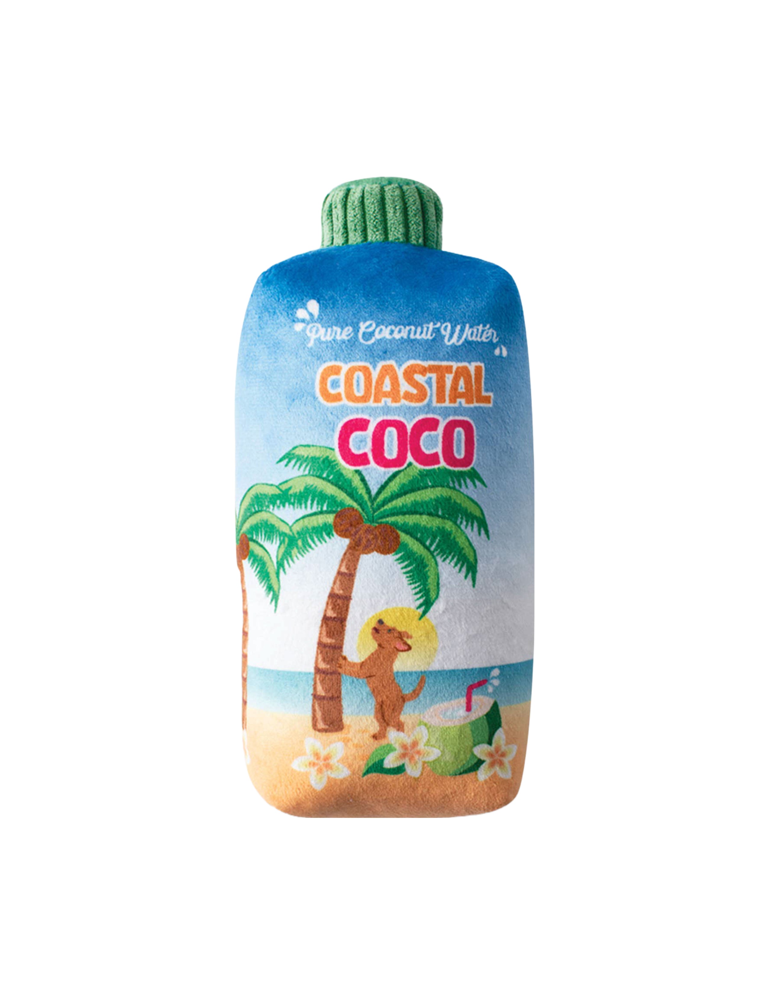 Coastal Coco Plush Dog Toy