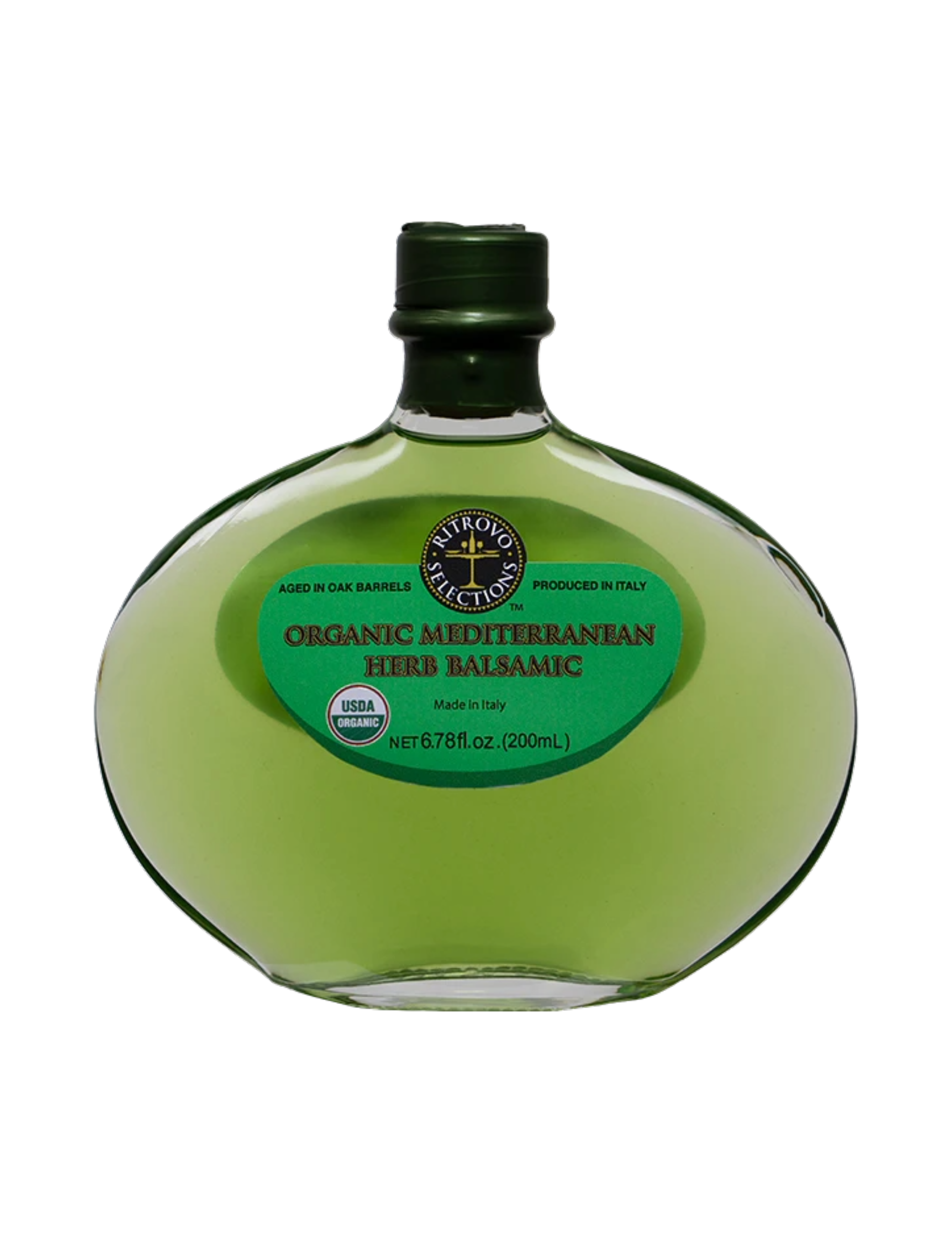 Organic Green Mediterranean Herb Balsamic Vinegar