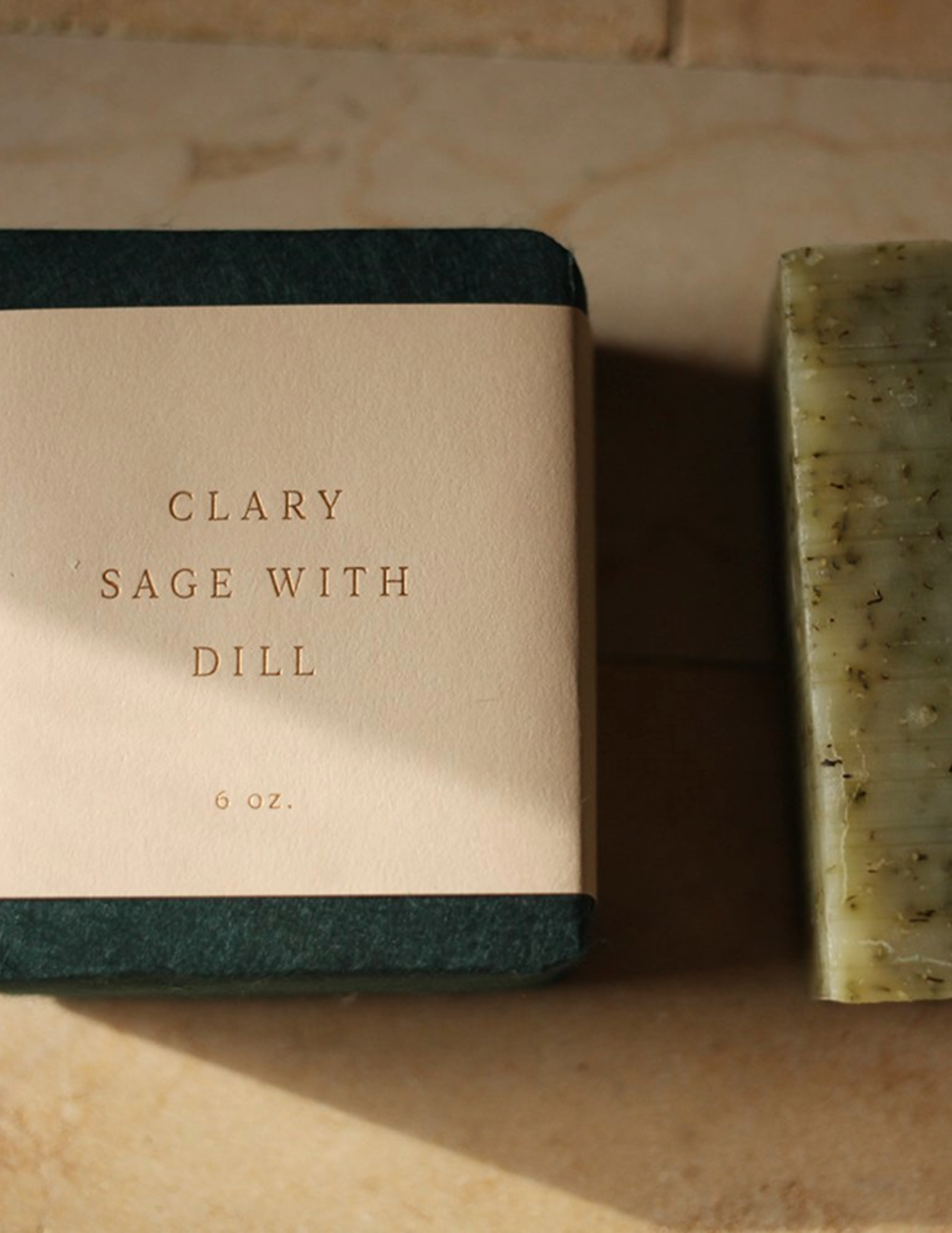 Bar Soap - Clary Sage with Dill