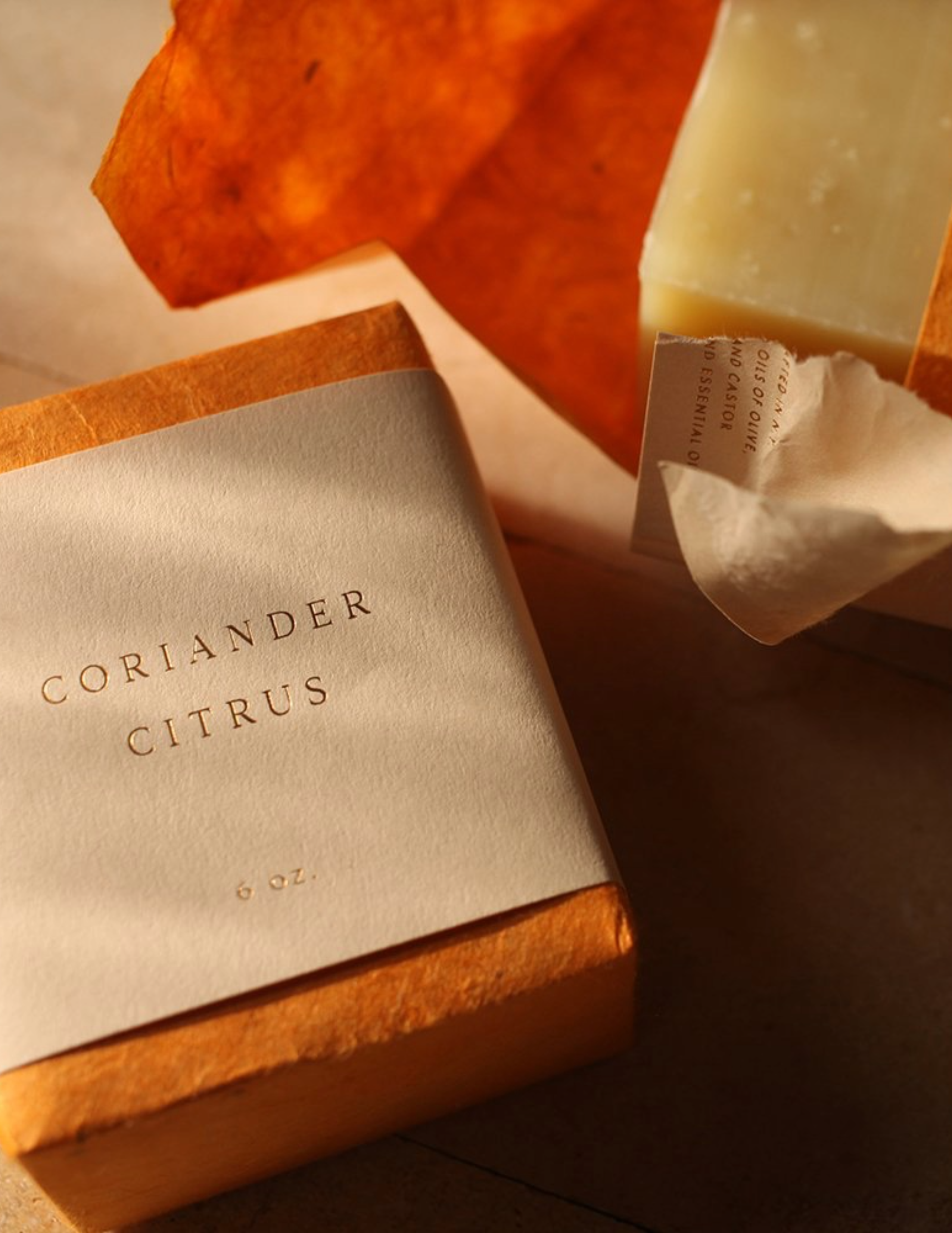 Bar Soap - Coriander Citrus