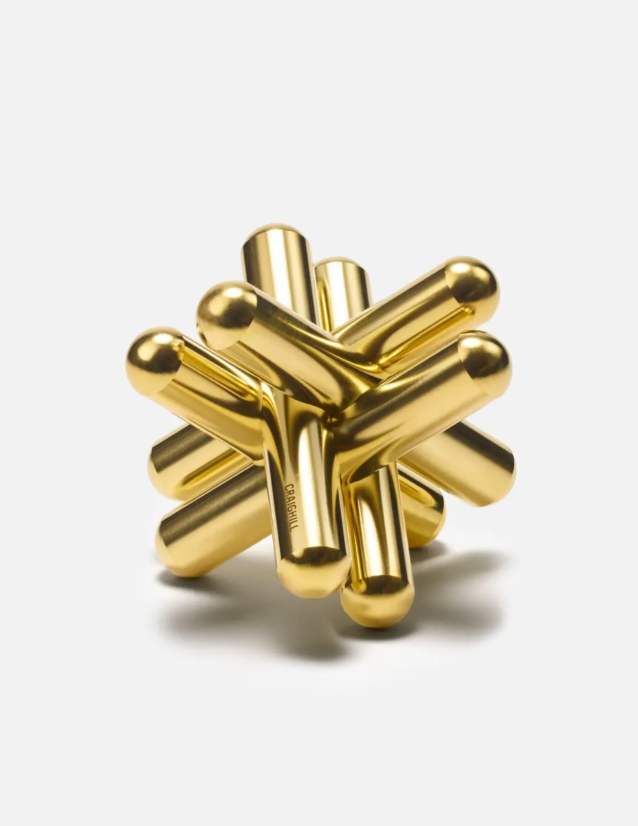 Jack Puzzle - Brass