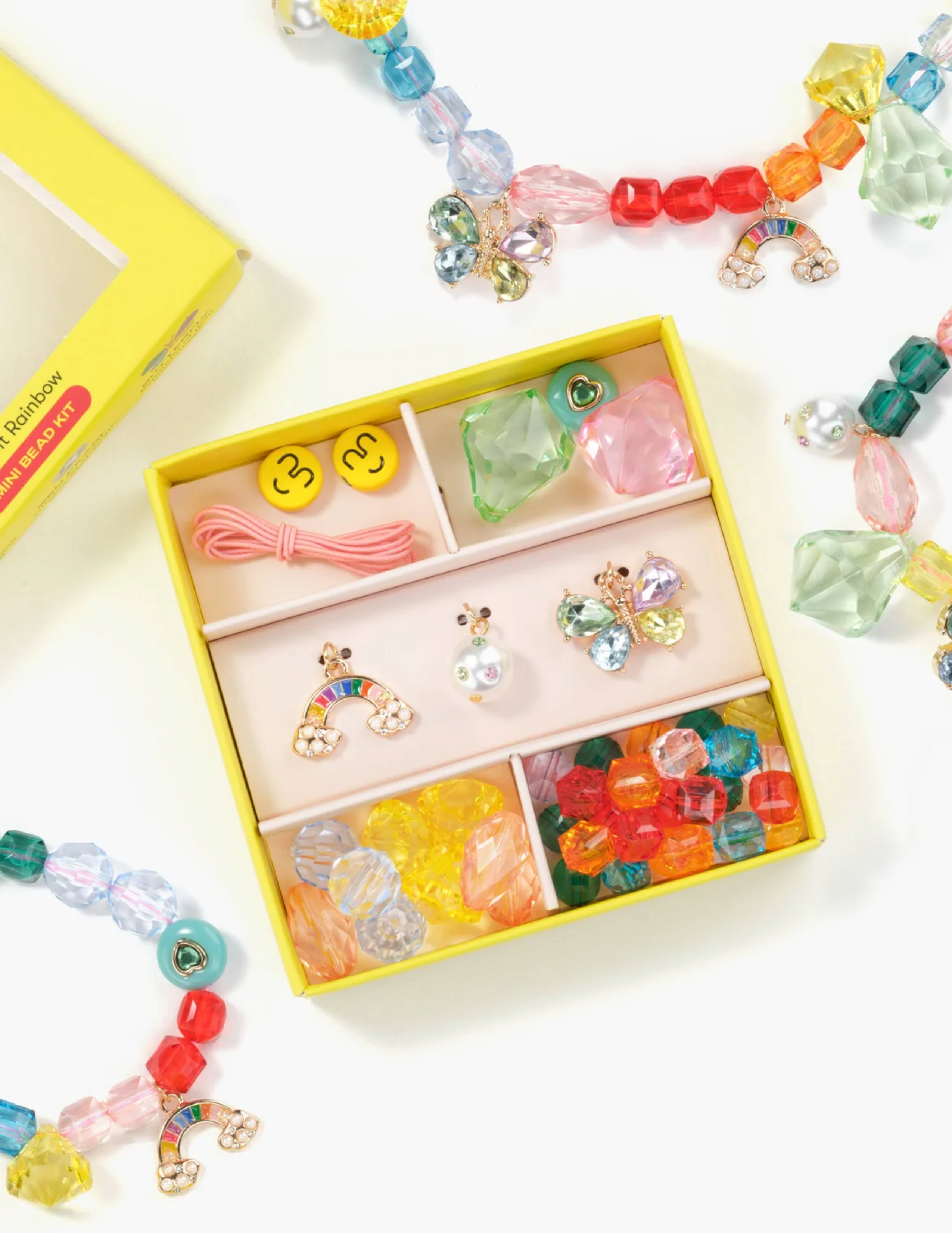 Mini Bead Kit - Rainbow Charm Theme