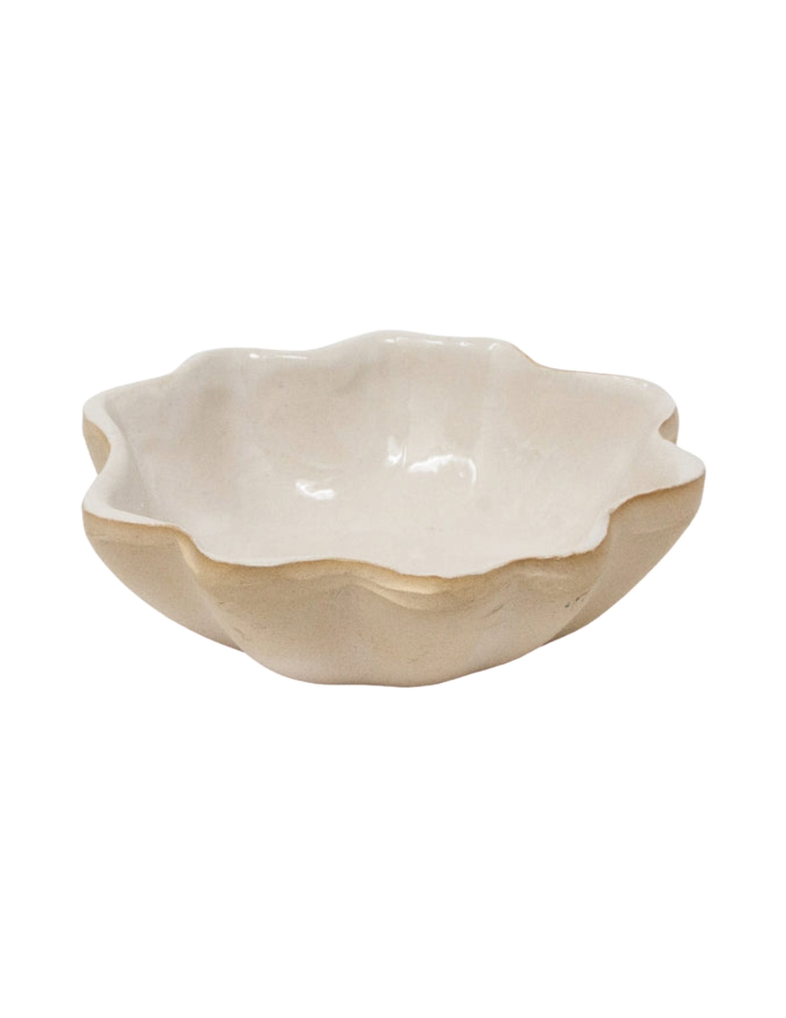 Gourd Dip Bowl - Ivory