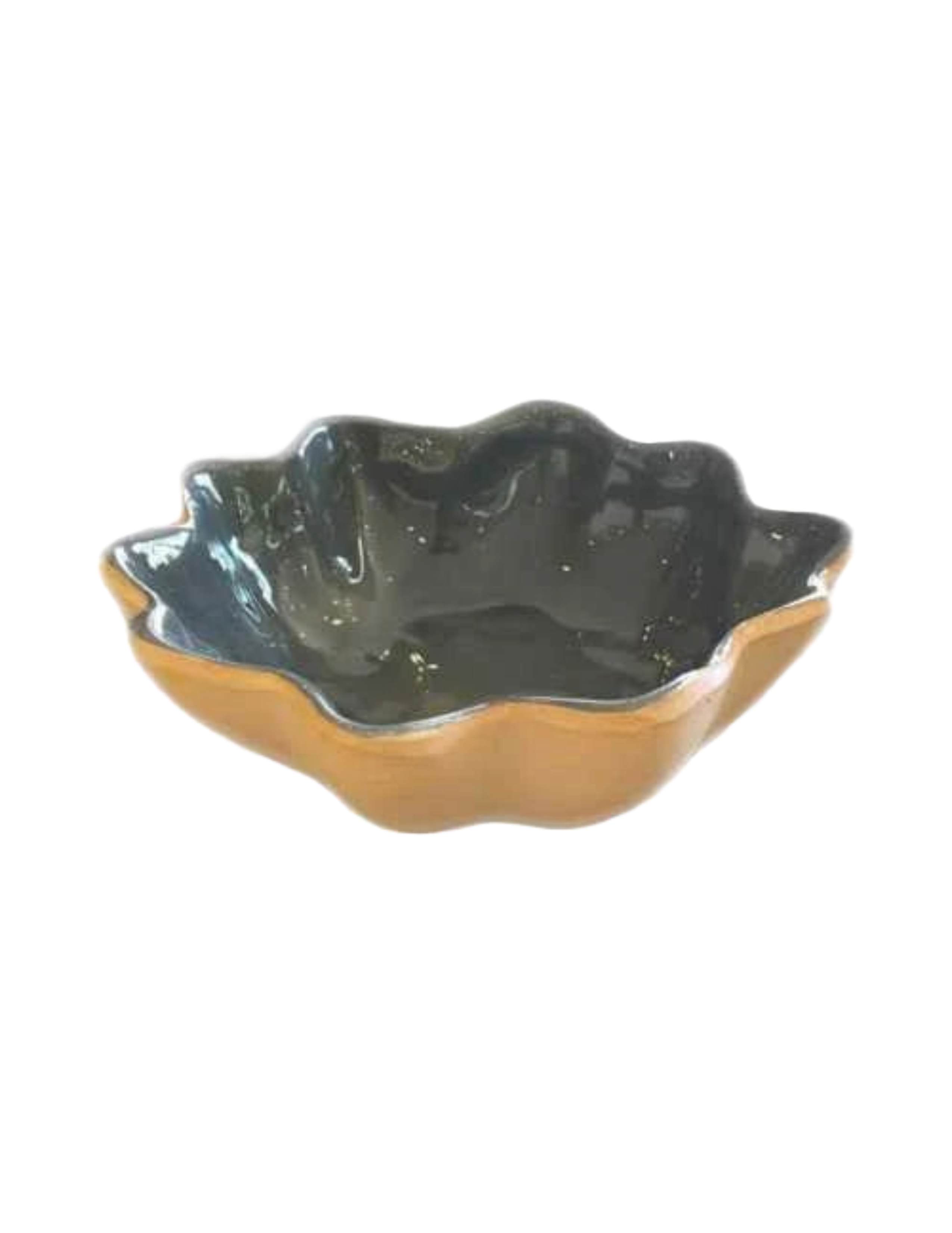 Gourd Dip Bowl - Charcoal