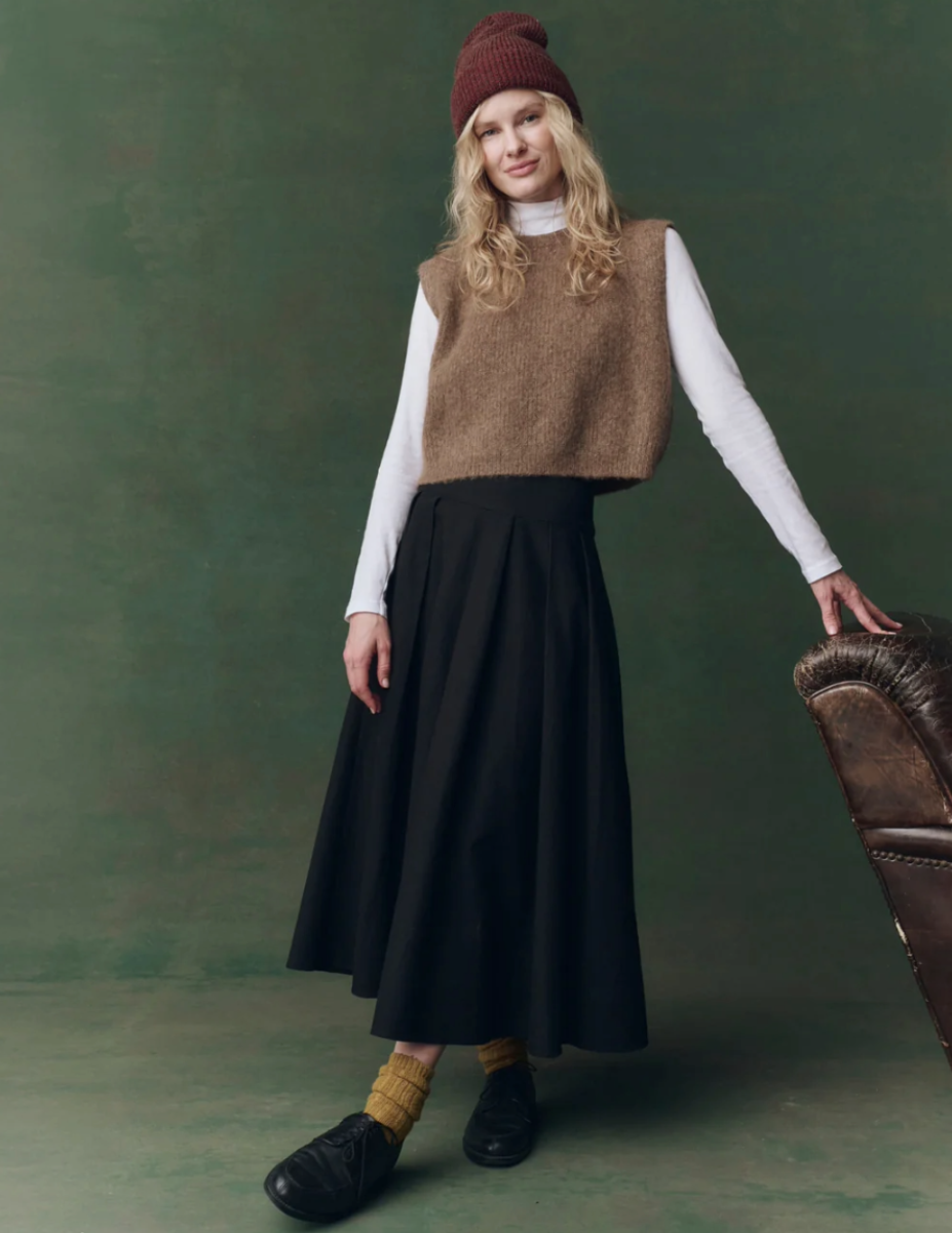 The Brushed Melange Sweater - Doe