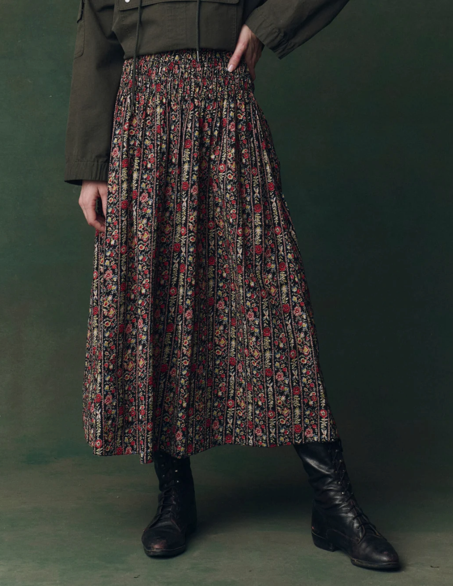 The Canary Skirt - Garland Print