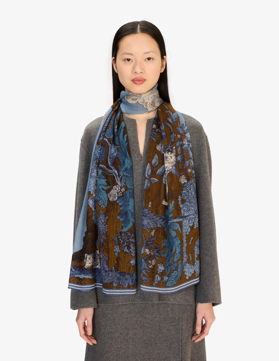 Scarf 70 Histoire - Blue