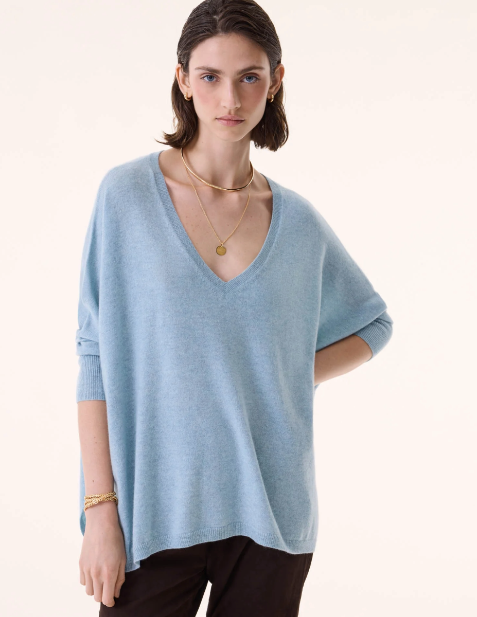 Minie Sweater - Blue Vintage