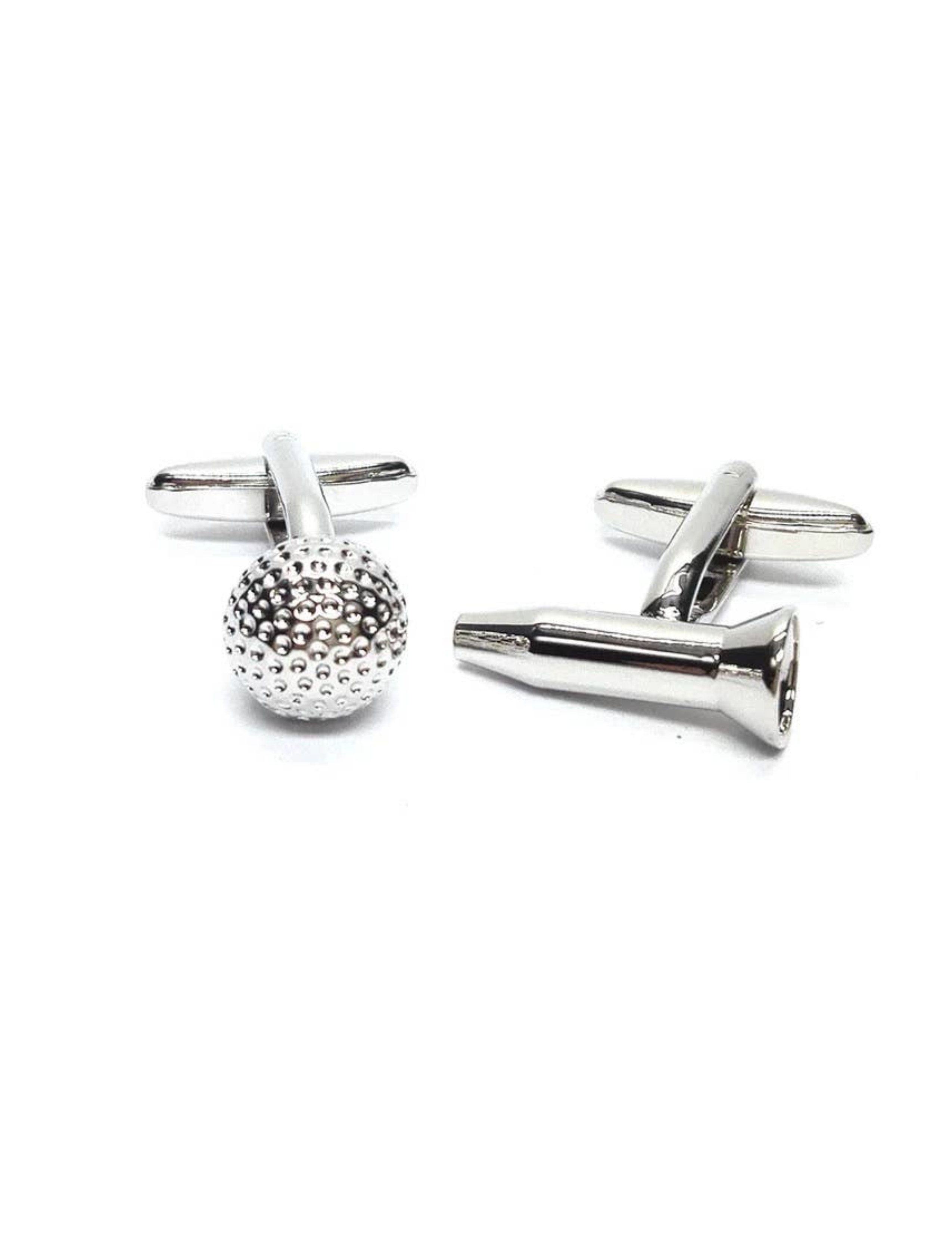 Golf Tee and Ball Cufflinks