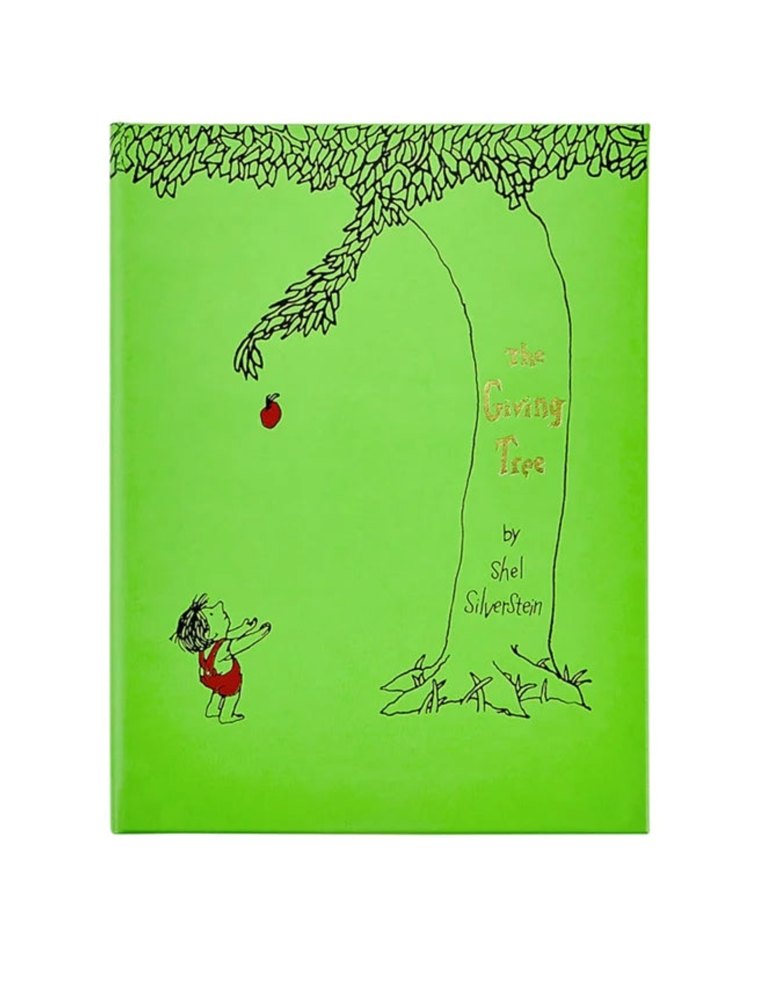 The Giving Tree - Lime Bonded Leather