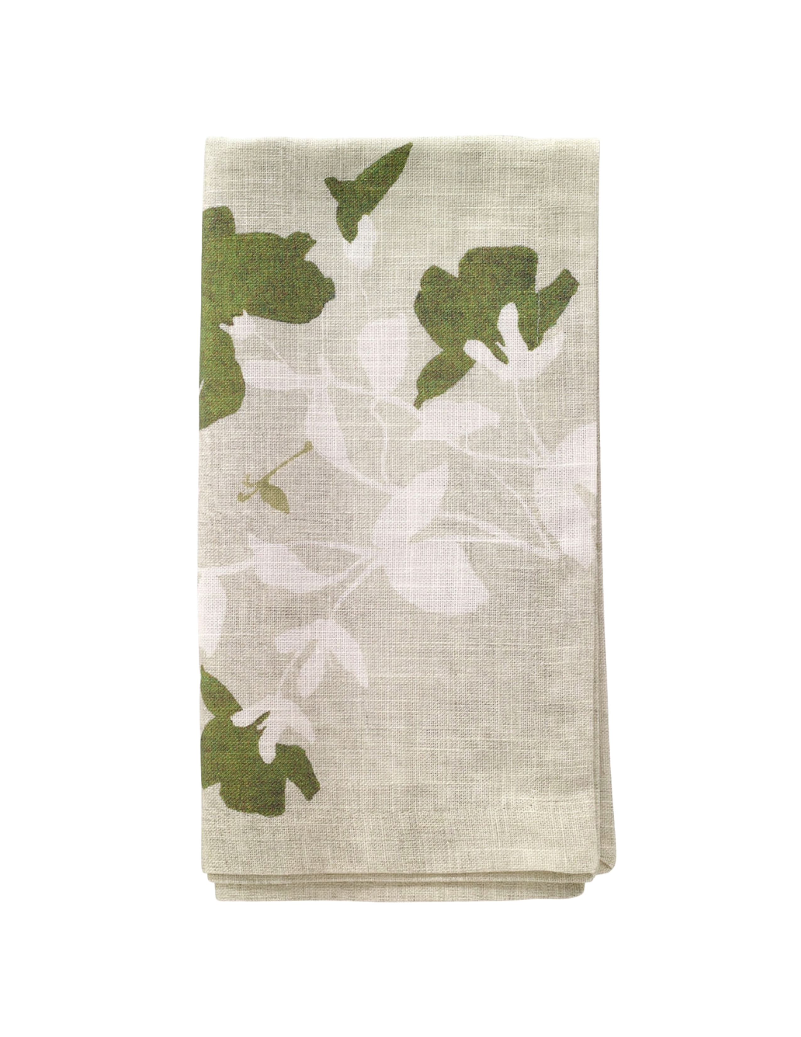 Silhouette Napkin Set/4 - Green